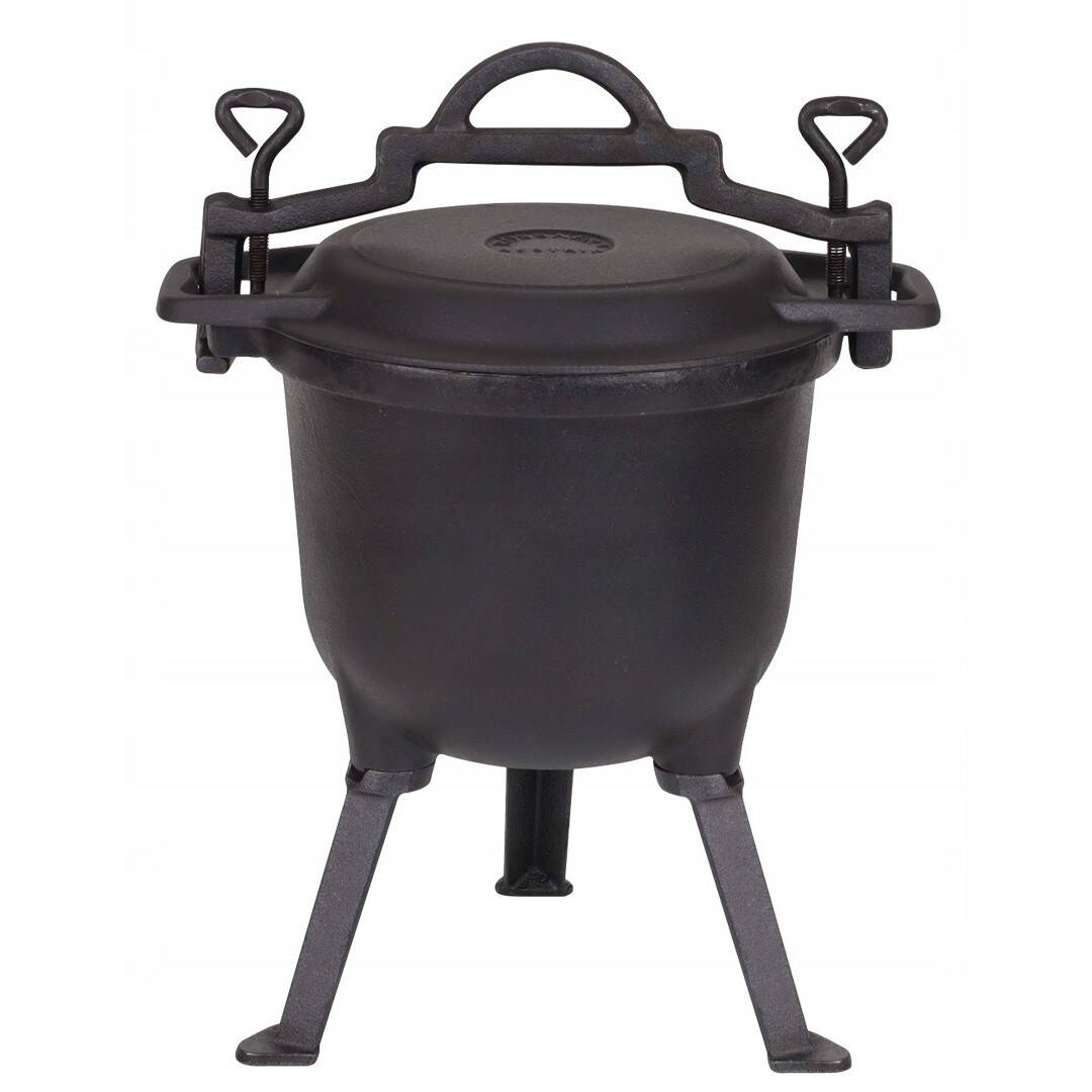 Чавунний емальований казан Rossner 2в1 8 л