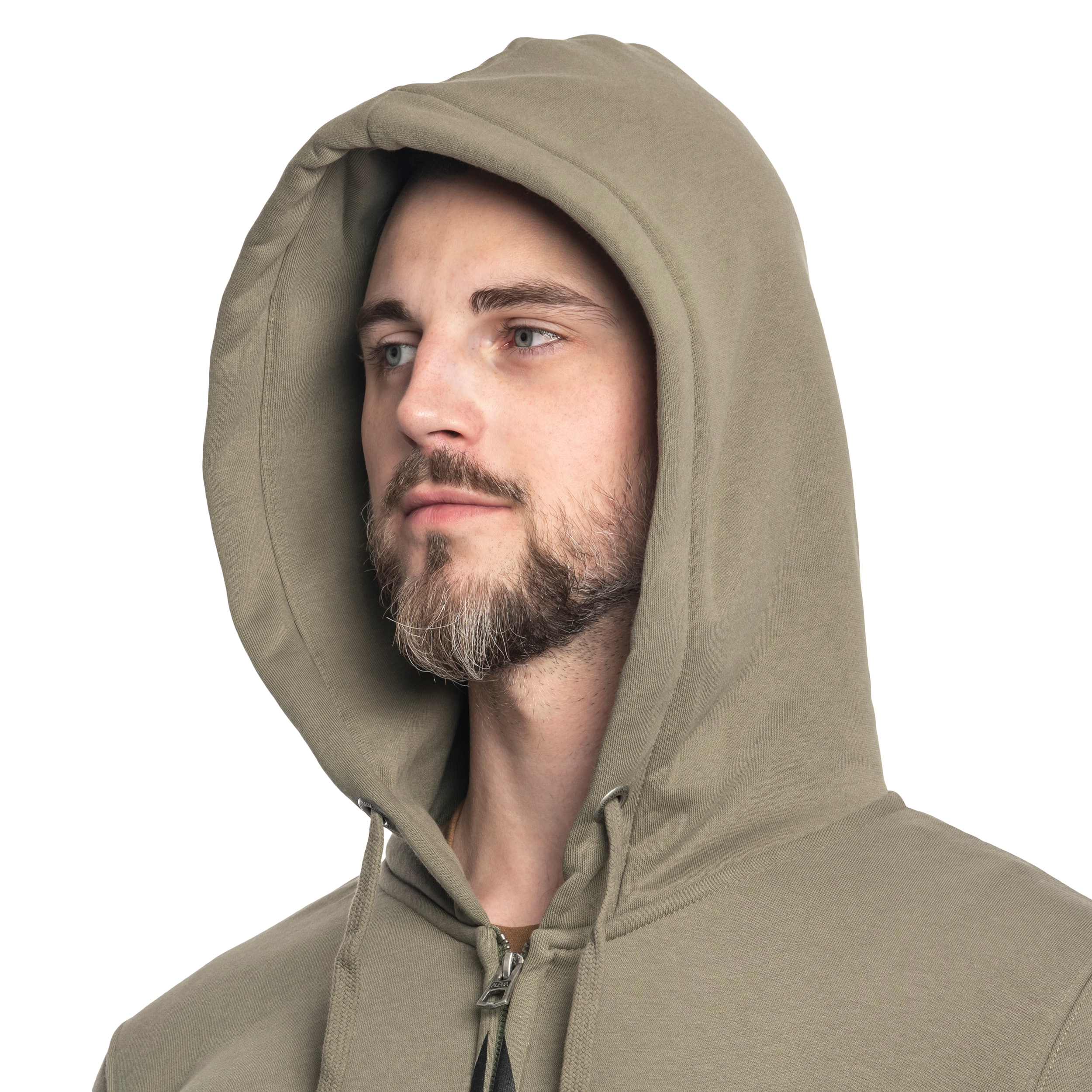 Кофта Alpha Industries Basic Zip Hoody - Olive