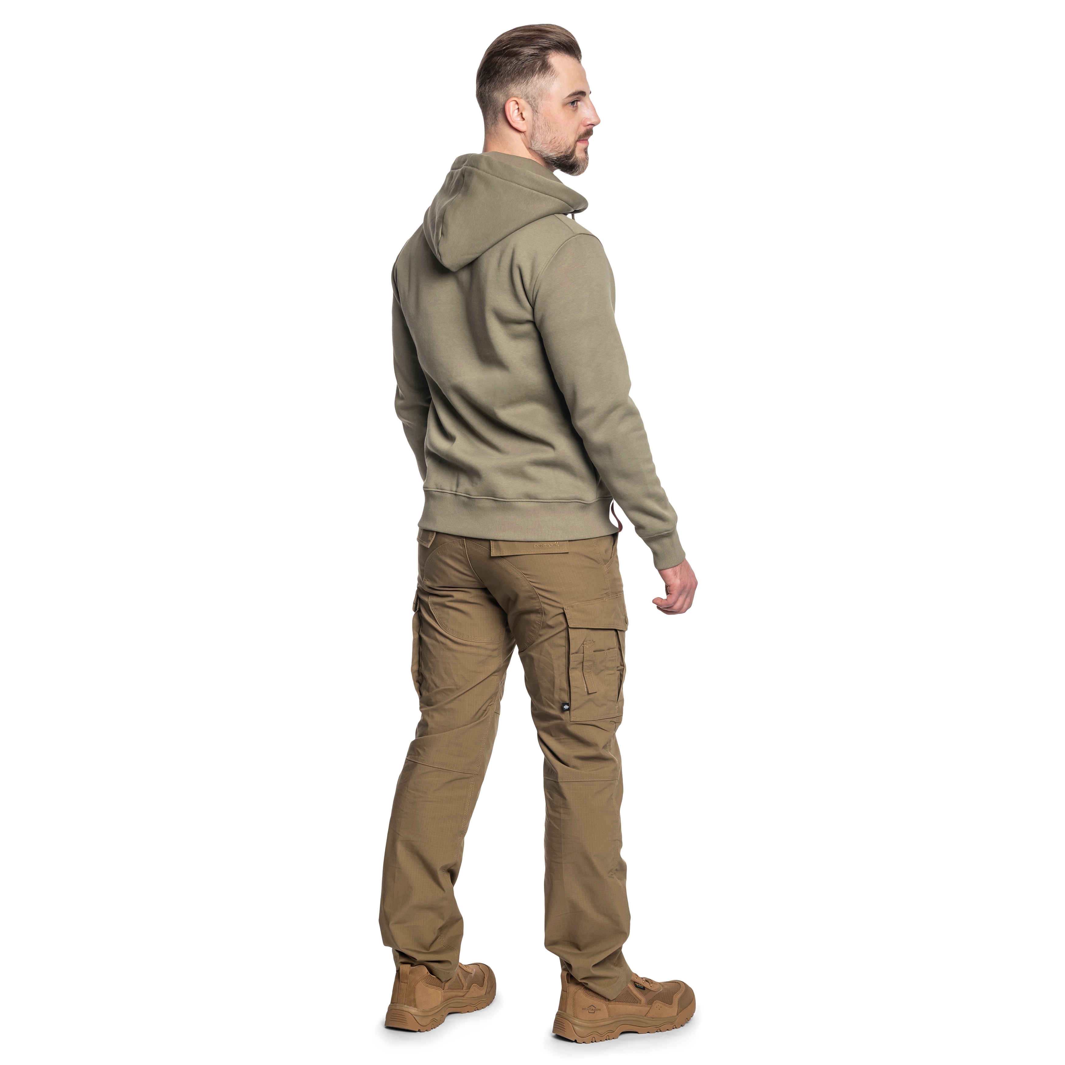 Кофта Alpha Industries Basic Zip Hoody - Olive