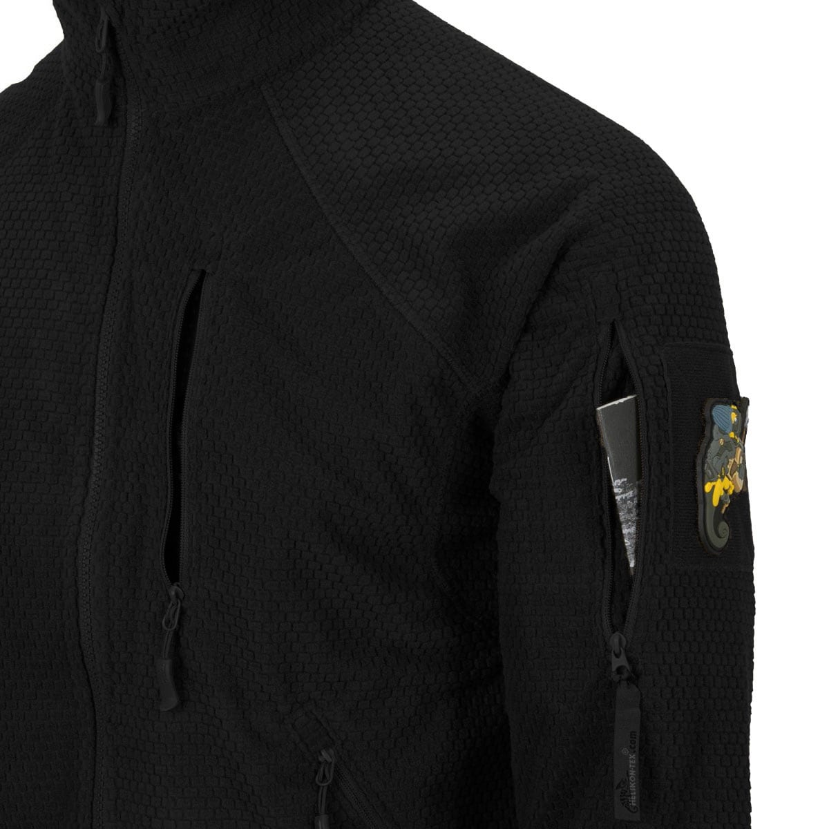 Флісова кофта Helikon-Tex Alpha Tactical - Black
