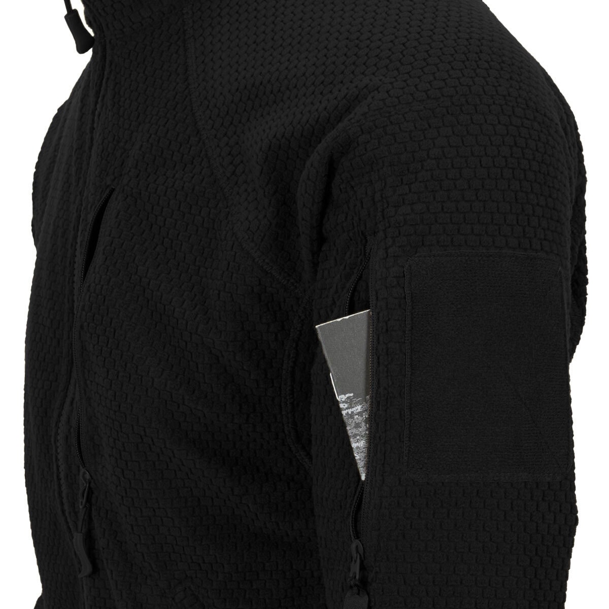 Флісова кофта Helikon-Tex Alpha Tactical - Black