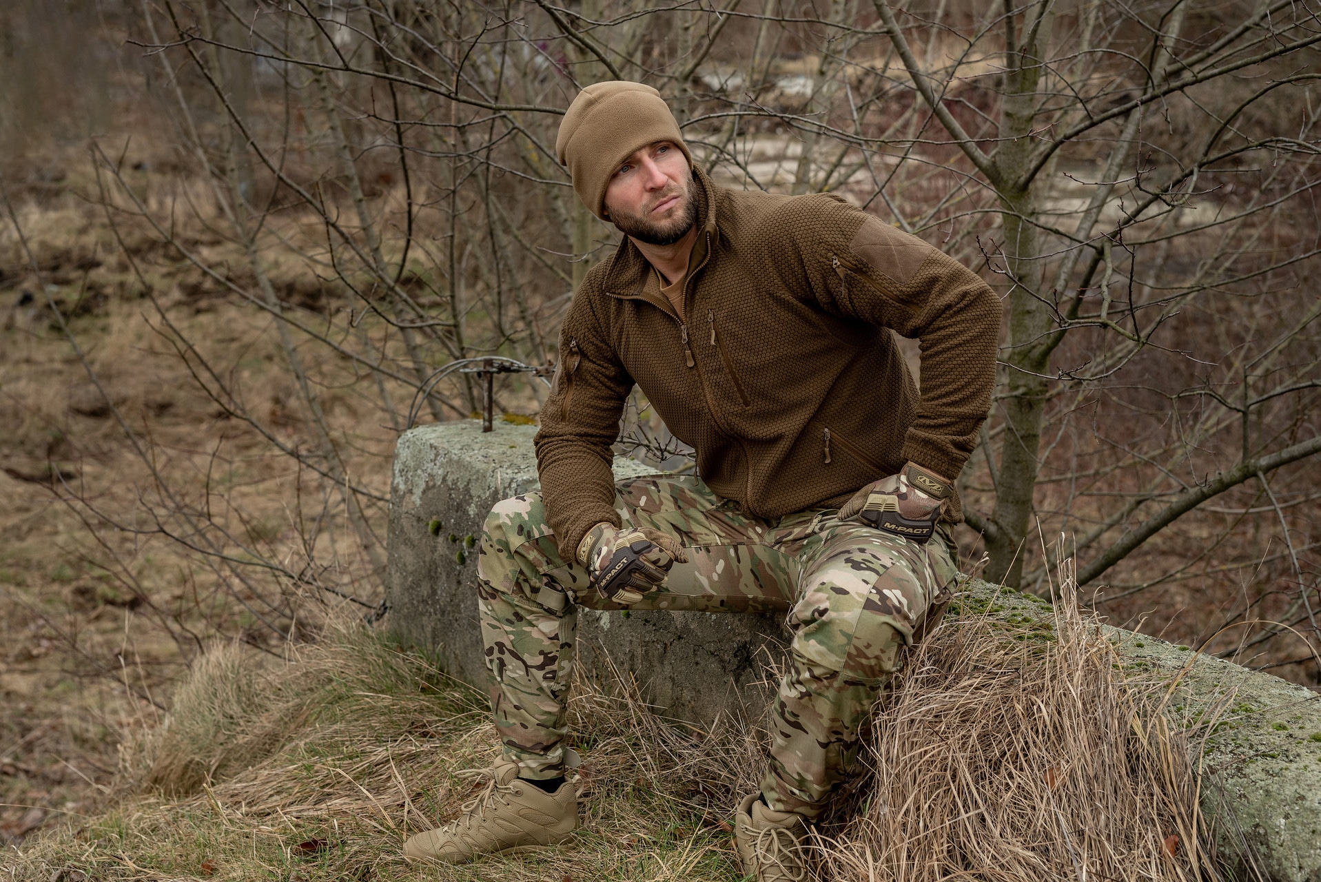 Флісова кофта Helikon-Tex Alpha Tactical - Coyote