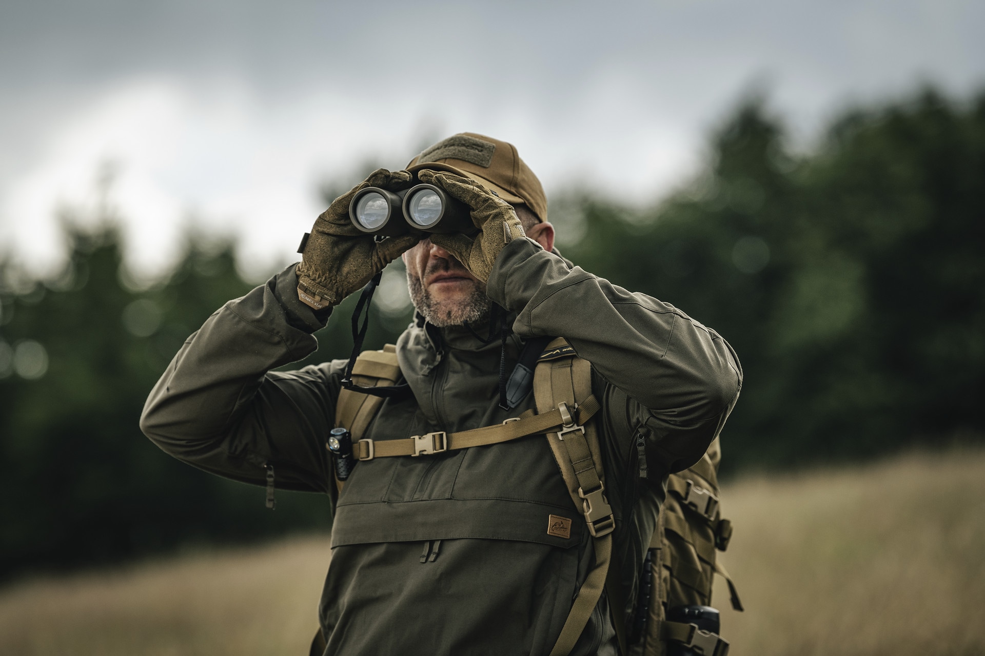 Куртка Helikon Woodsman Anorak - Taiga Green