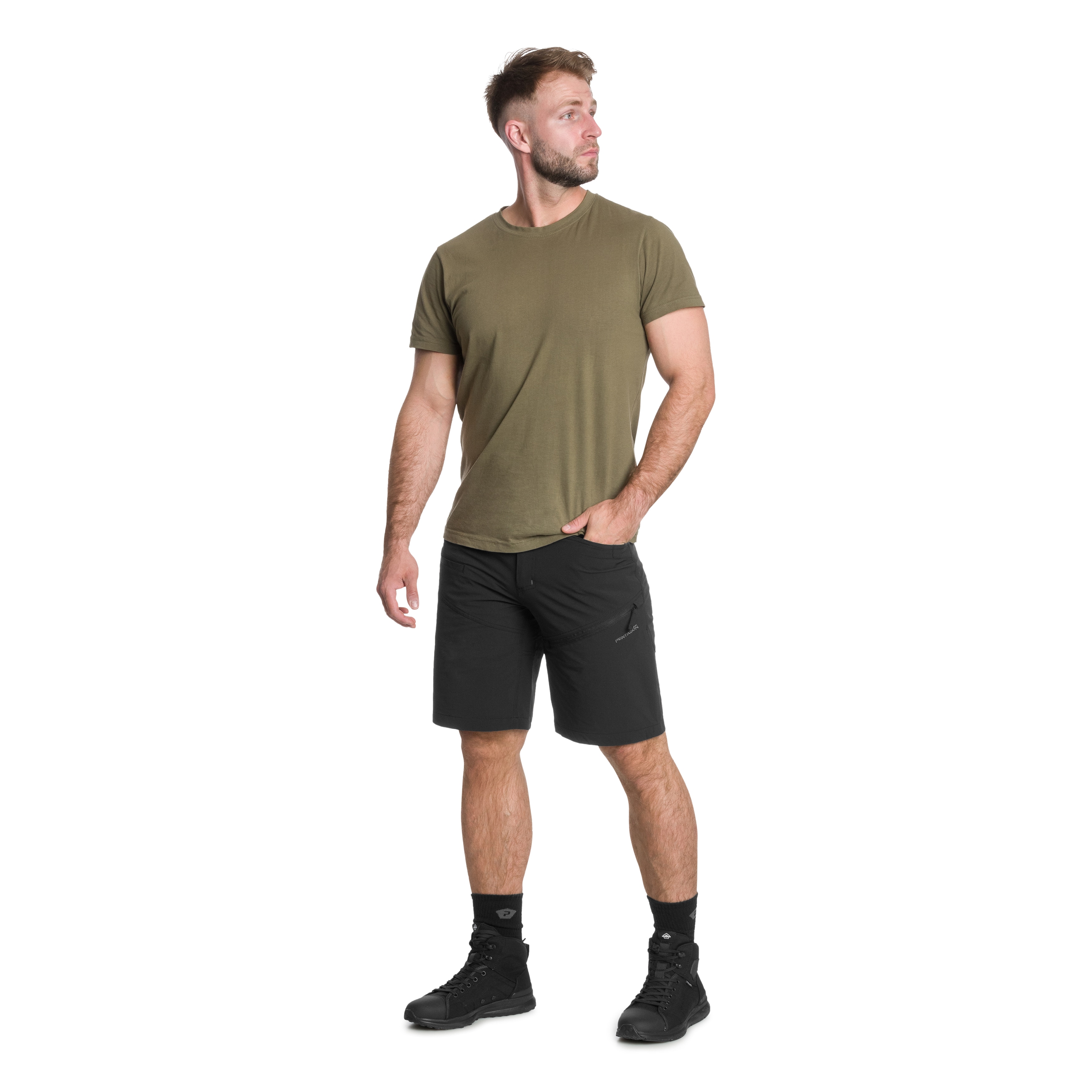 Шорти Pentagon Renegade Tropic Black - імпрегновані