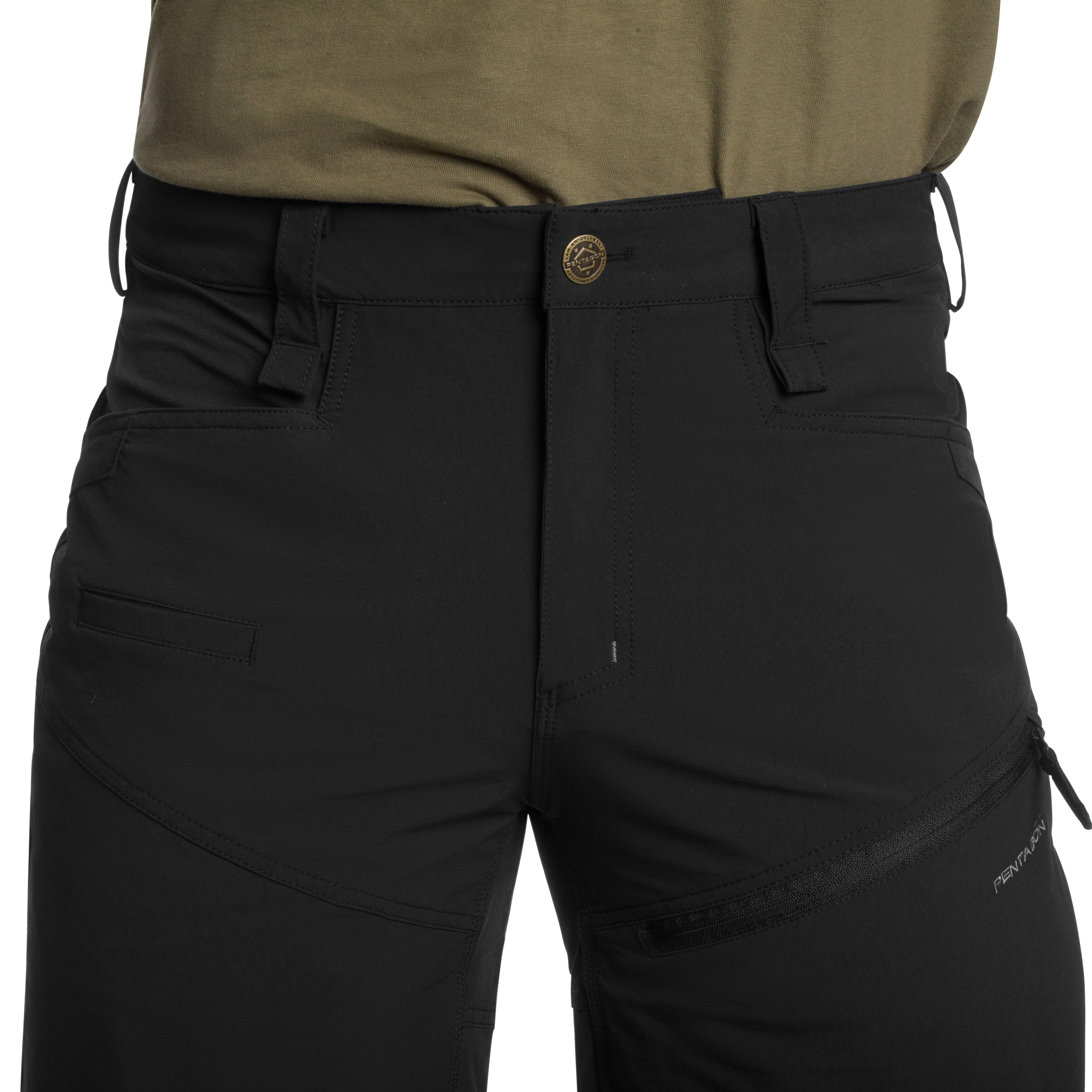Шорти Pentagon Renegade Tropic Black - імпрегновані