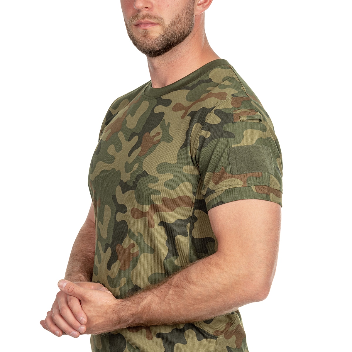 Термоактивна футболка Helikon Tactical T-shirt TopCool - PL Woodland wz.93