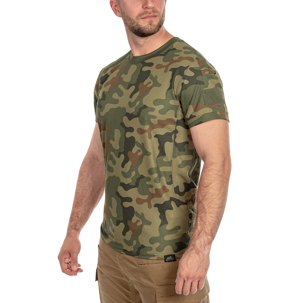 Термоактивна футболка Helikon Tactical T-shirt TopCool - PL Woodland wz.93