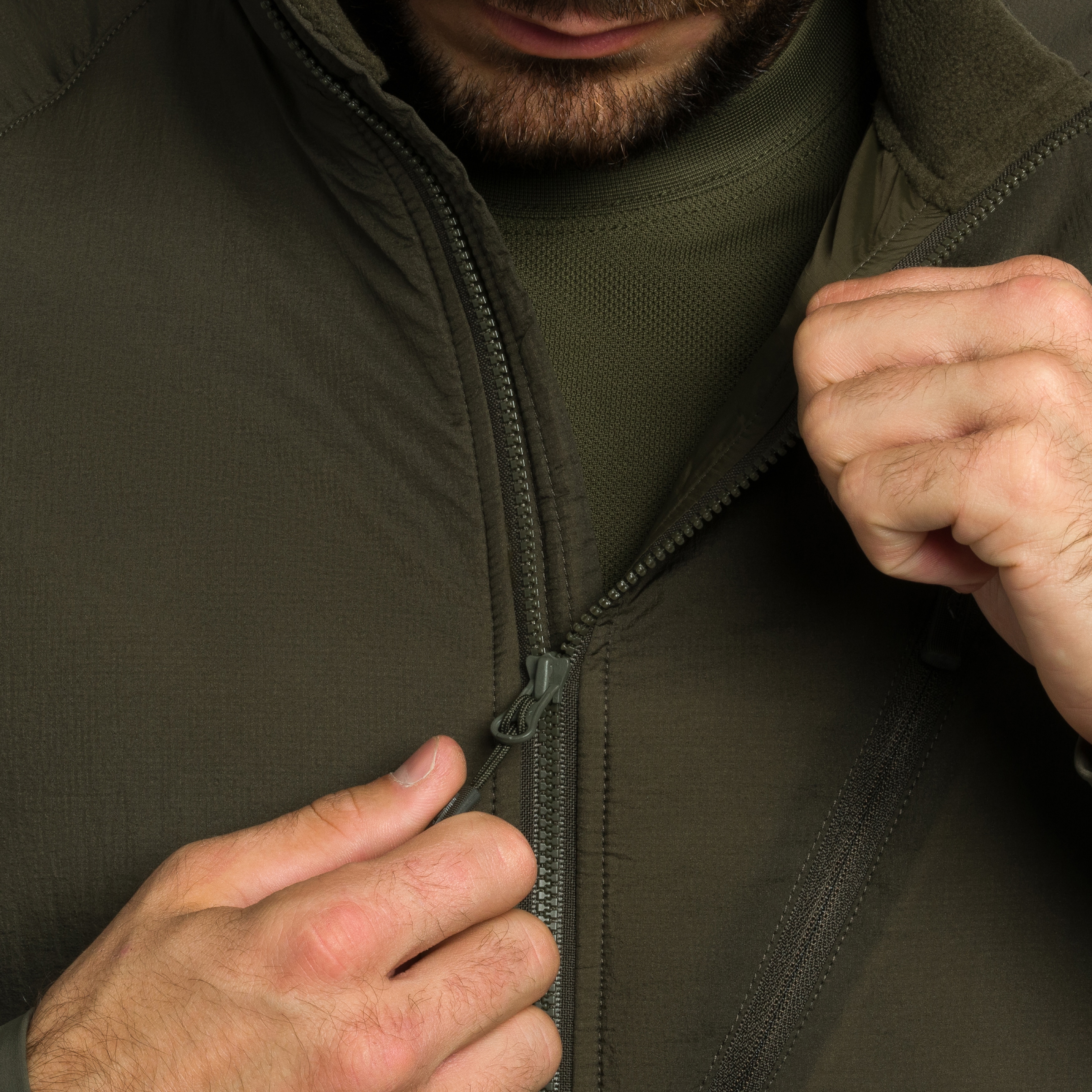 Куртка Helikon-Tex Wolfhound Climashield Apex - Taiga Green