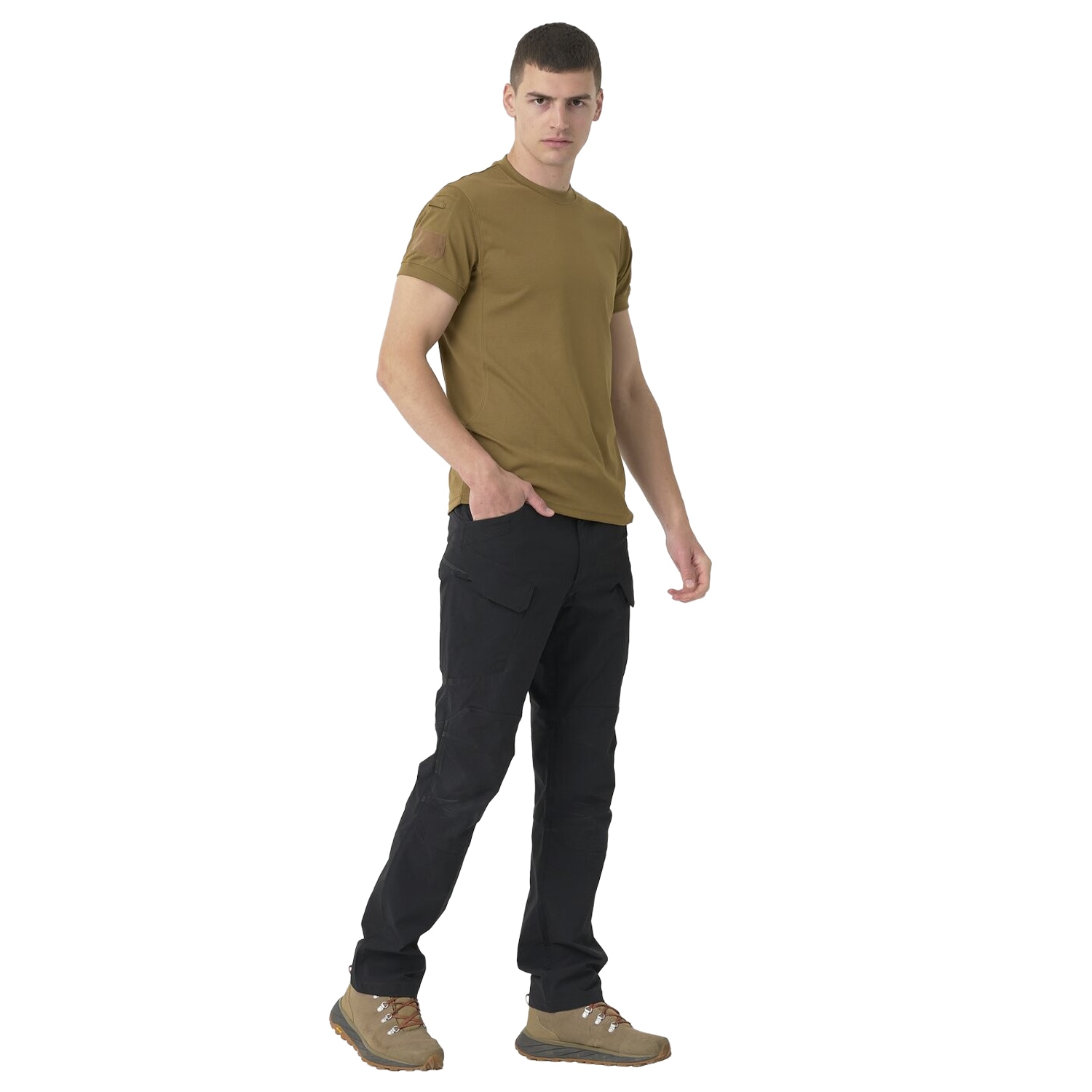 Термоактивна футболка Helikon-Tex Tactical T-shirt TopCool Lite - Coyote