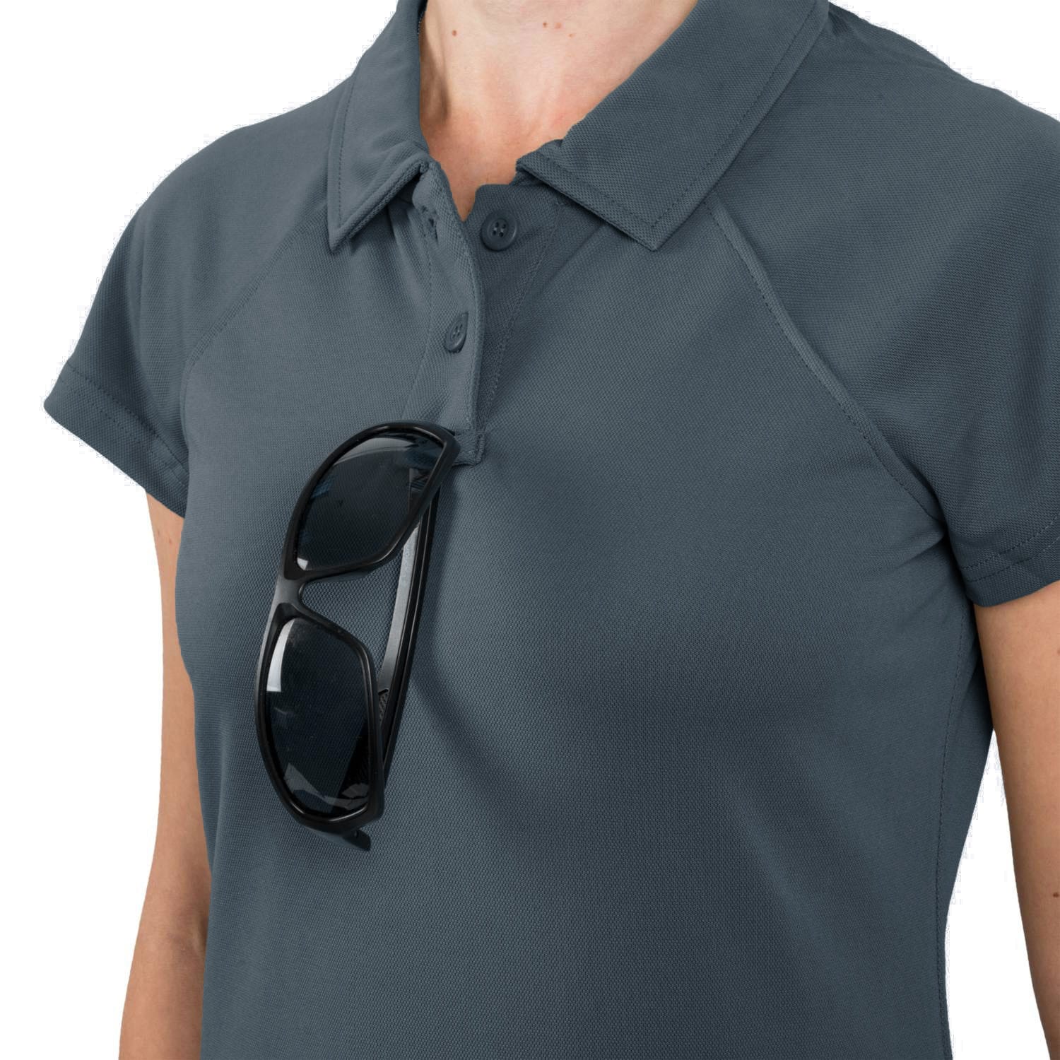 Термофутболка Polo Helikon-Tex Women's UTL TopCool Lite - Shadow Grey