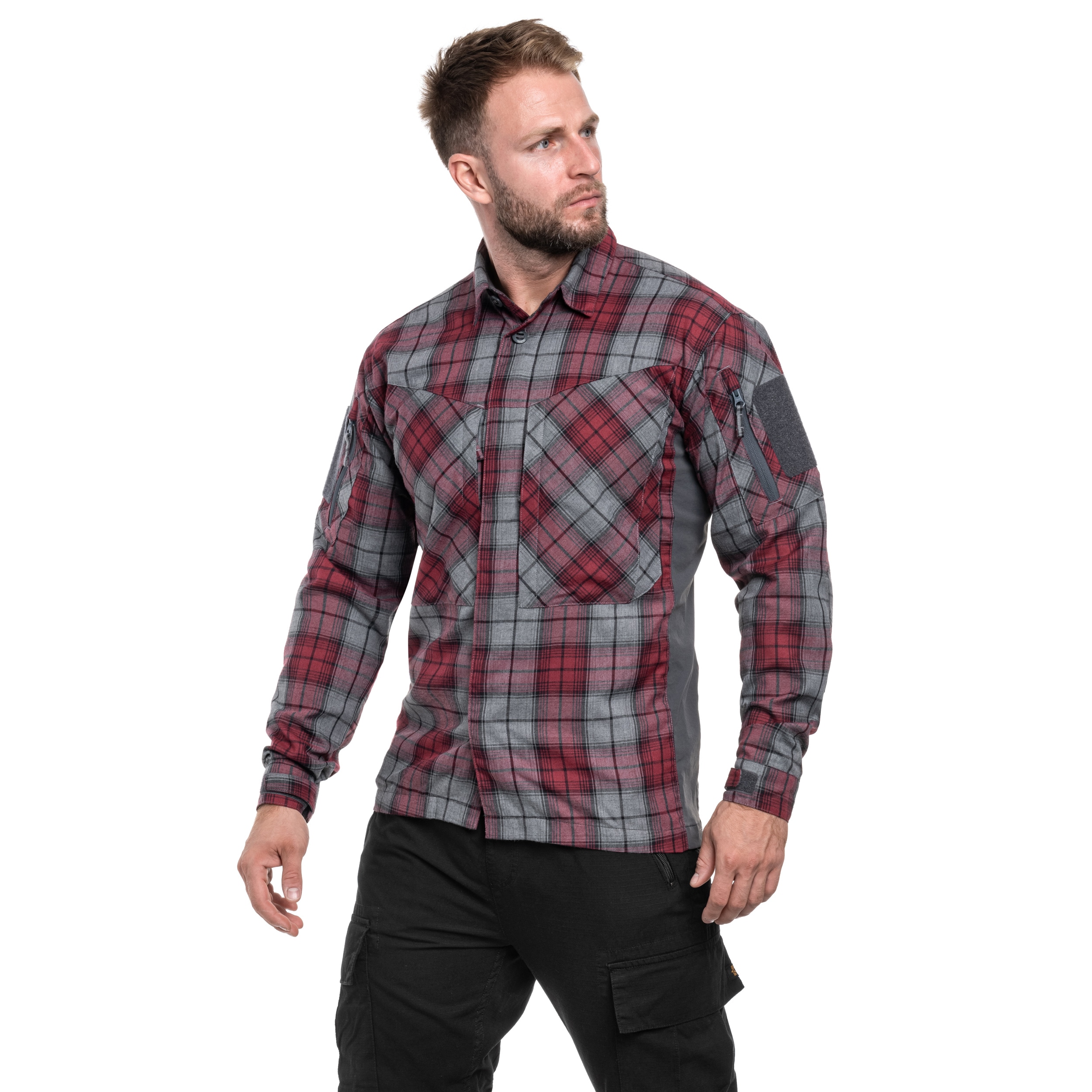 Сорочка Helikon MBDU Flannel - Ruby Plaid