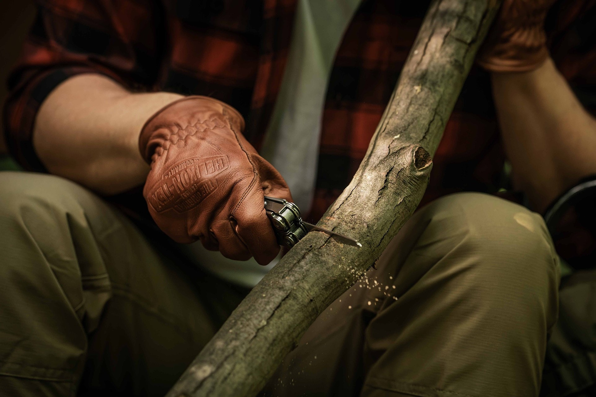 Рукавиці Helikon Lumber - U.S. Brown