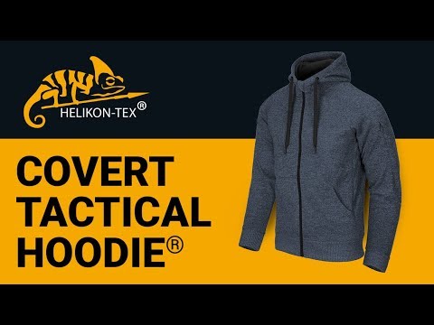 Кофта Helikon Covert Tactical Hoodie - Blue Melange 