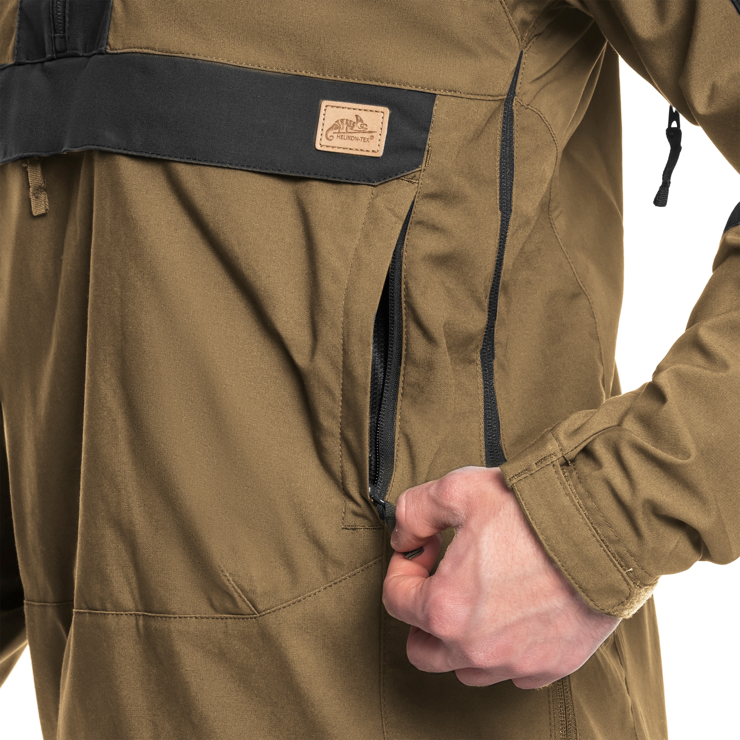 Куртка Helikon Woodsman Anorak - Coyote/Ash Grey