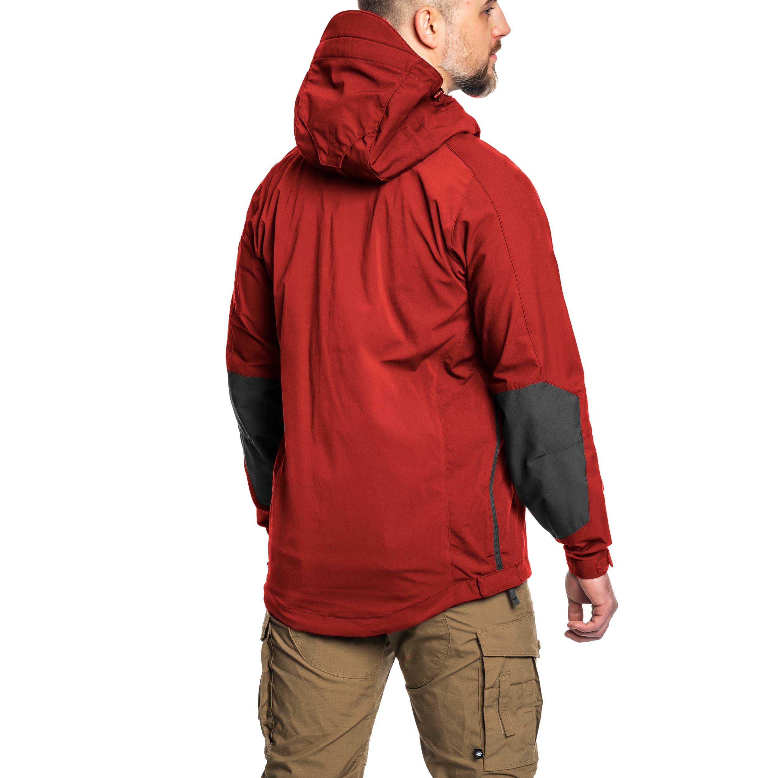 Куртка Helikon-Tex Woodsman Anorak - Crimson Sky/Ash Grey