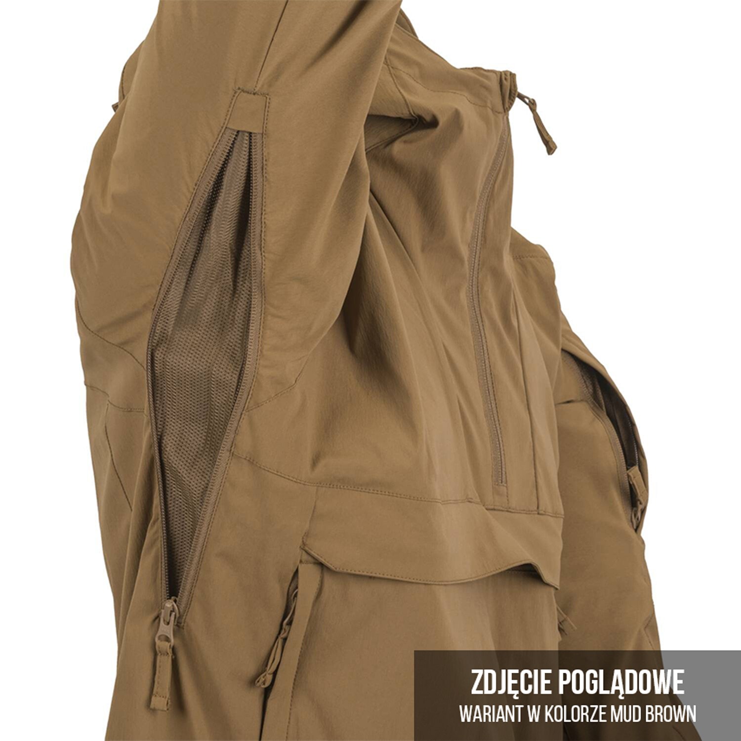 Куртка Helikon Mistral Anorak Softshell - PenCott WildWood