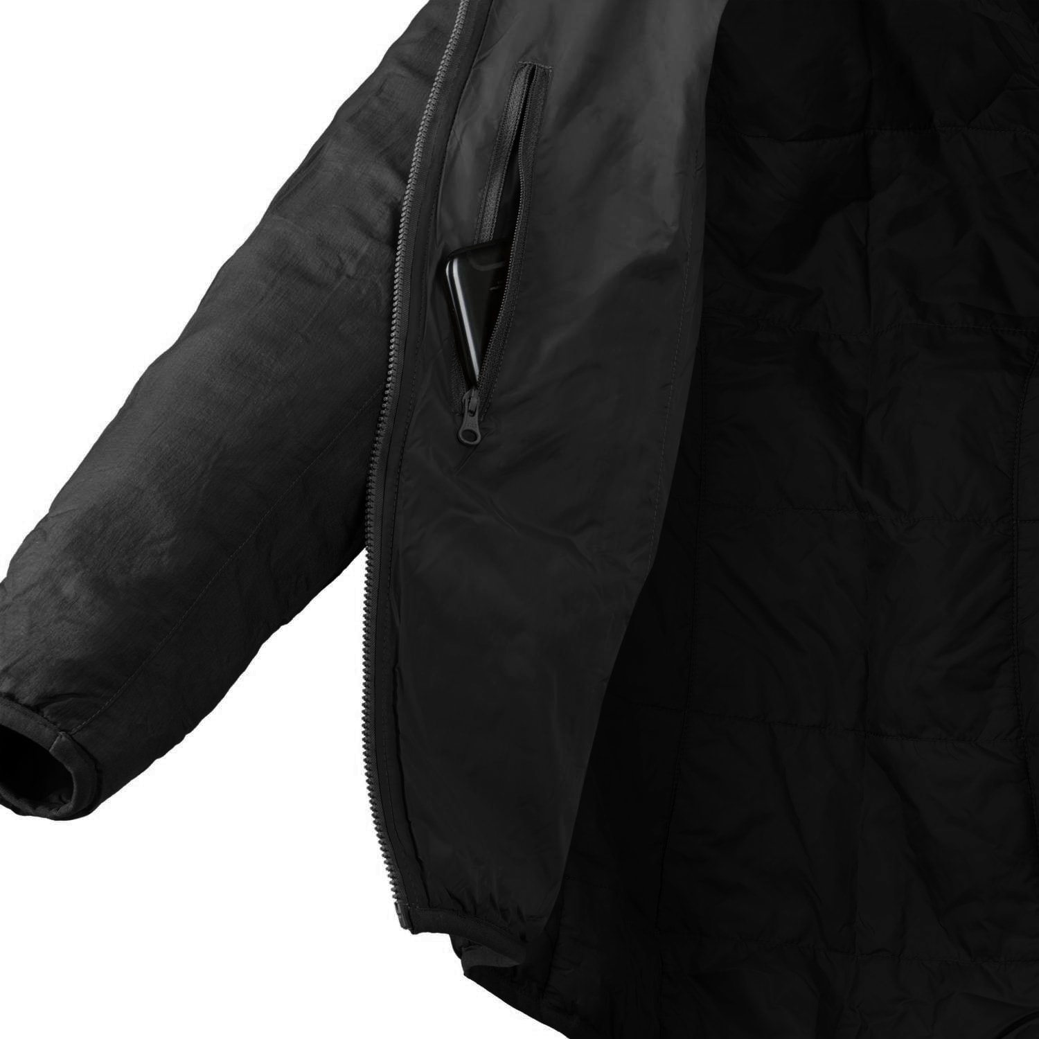 Жіноча куртка Helikon Wolfhound Hoodie - Black