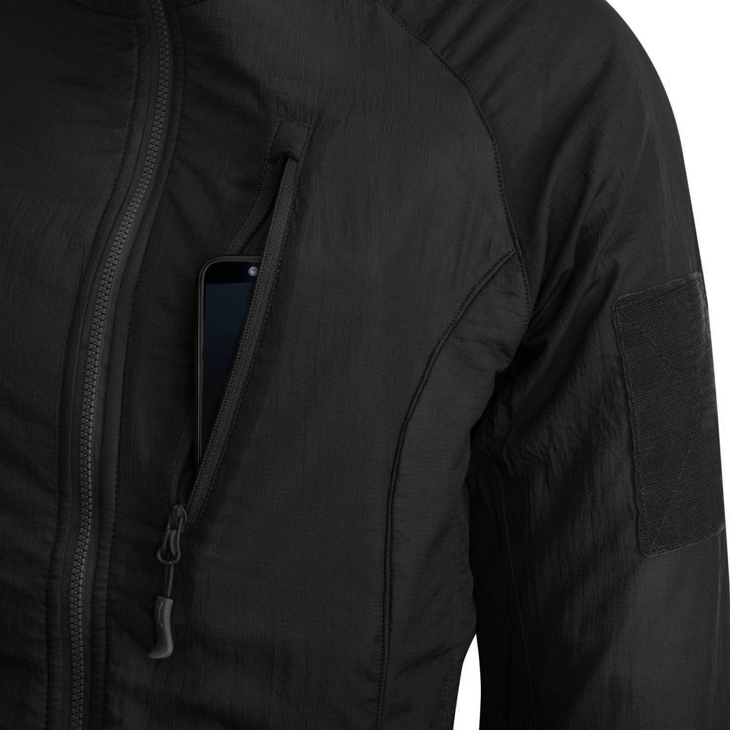 Жіноча куртка Helikon Wolfhound Hoodie - Black
