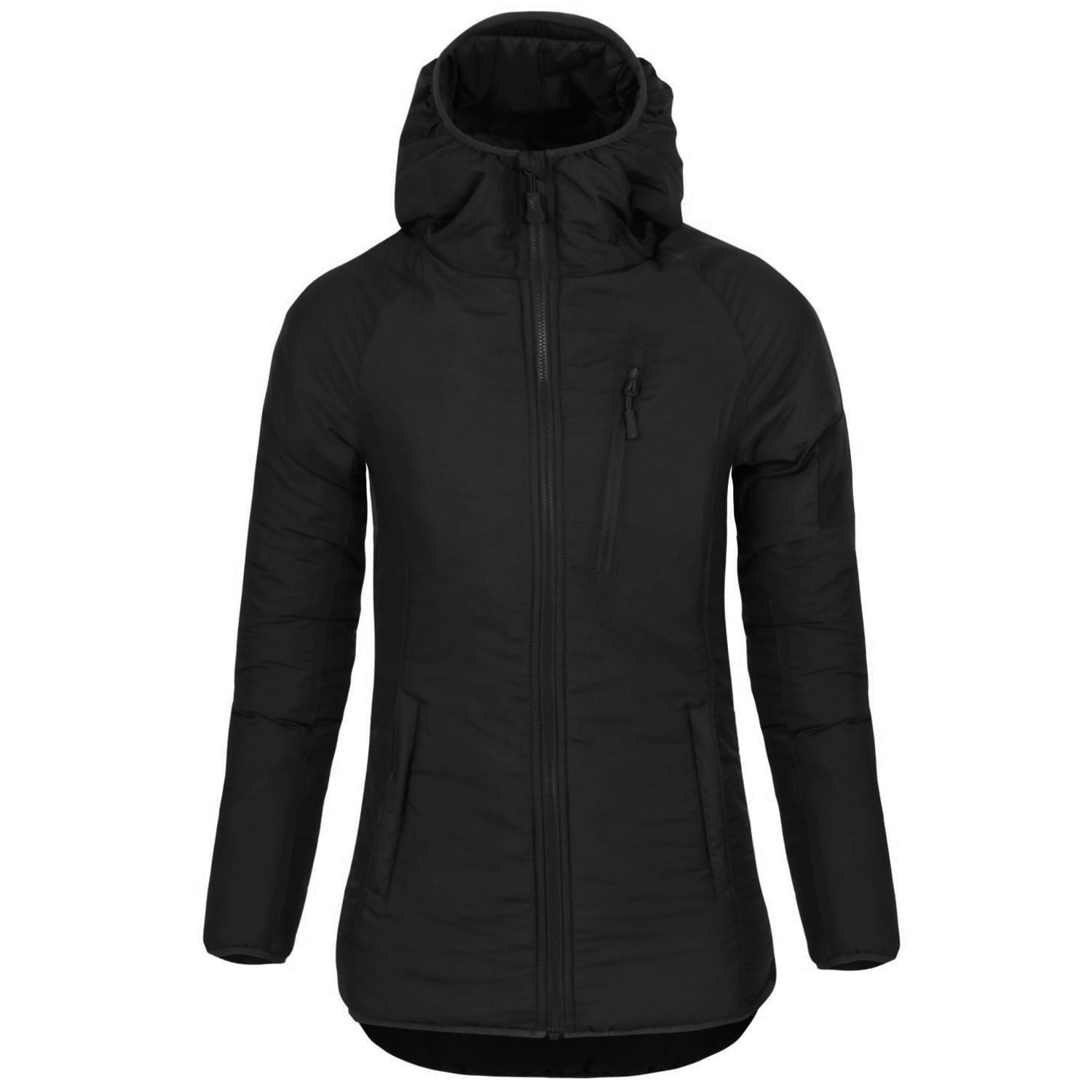 Жіноча куртка Helikon Wolfhound Hoodie - Black