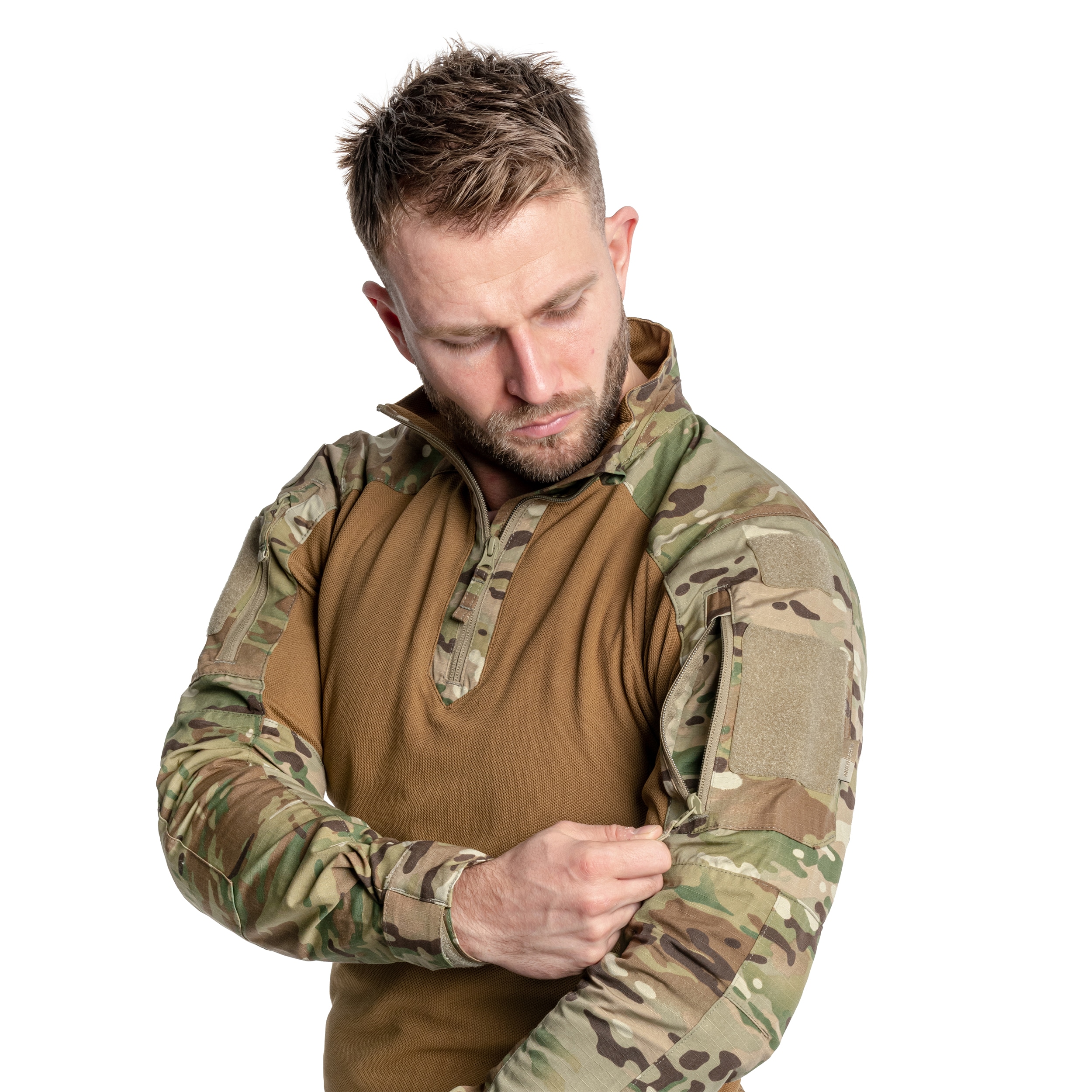 Бойова сорочка Helikon-Tex MCDU Combat Shirt NyCo Rip-Stop - MultiCam