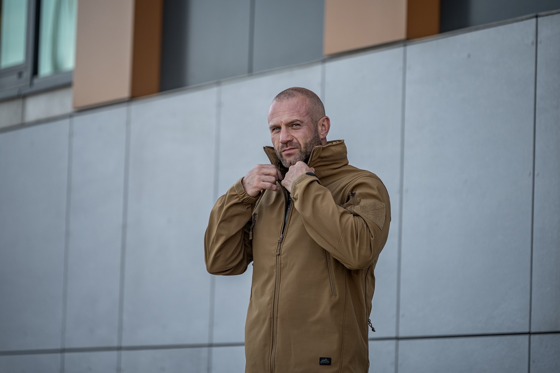 Куртка Helikon Gunfighter Softshell Shark Skin Windblocker - Coyote