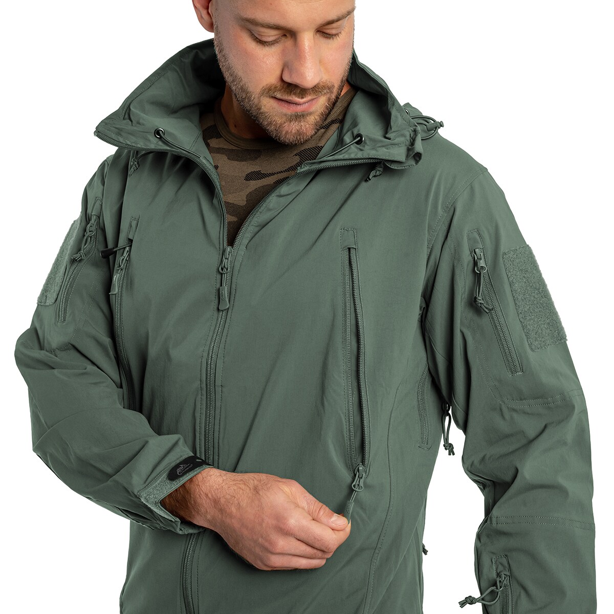 Куртка Helikon Trooper StormStretch Softshell - Alpha Green