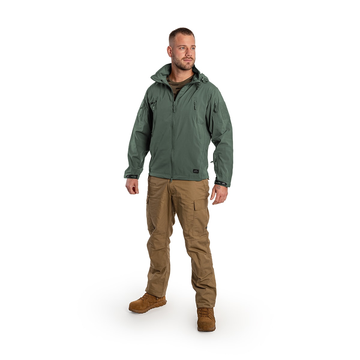 Куртка Helikon Trooper StormStretch Softshell - Alpha Green