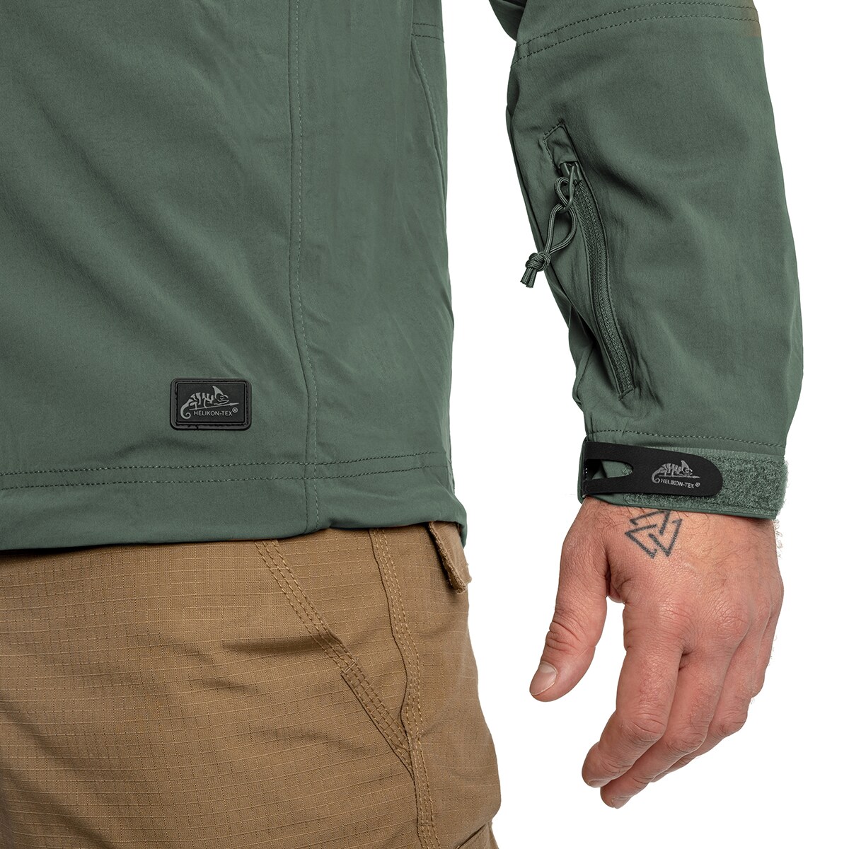 Куртка Helikon Trooper StormStretch Softshell - Alpha Green