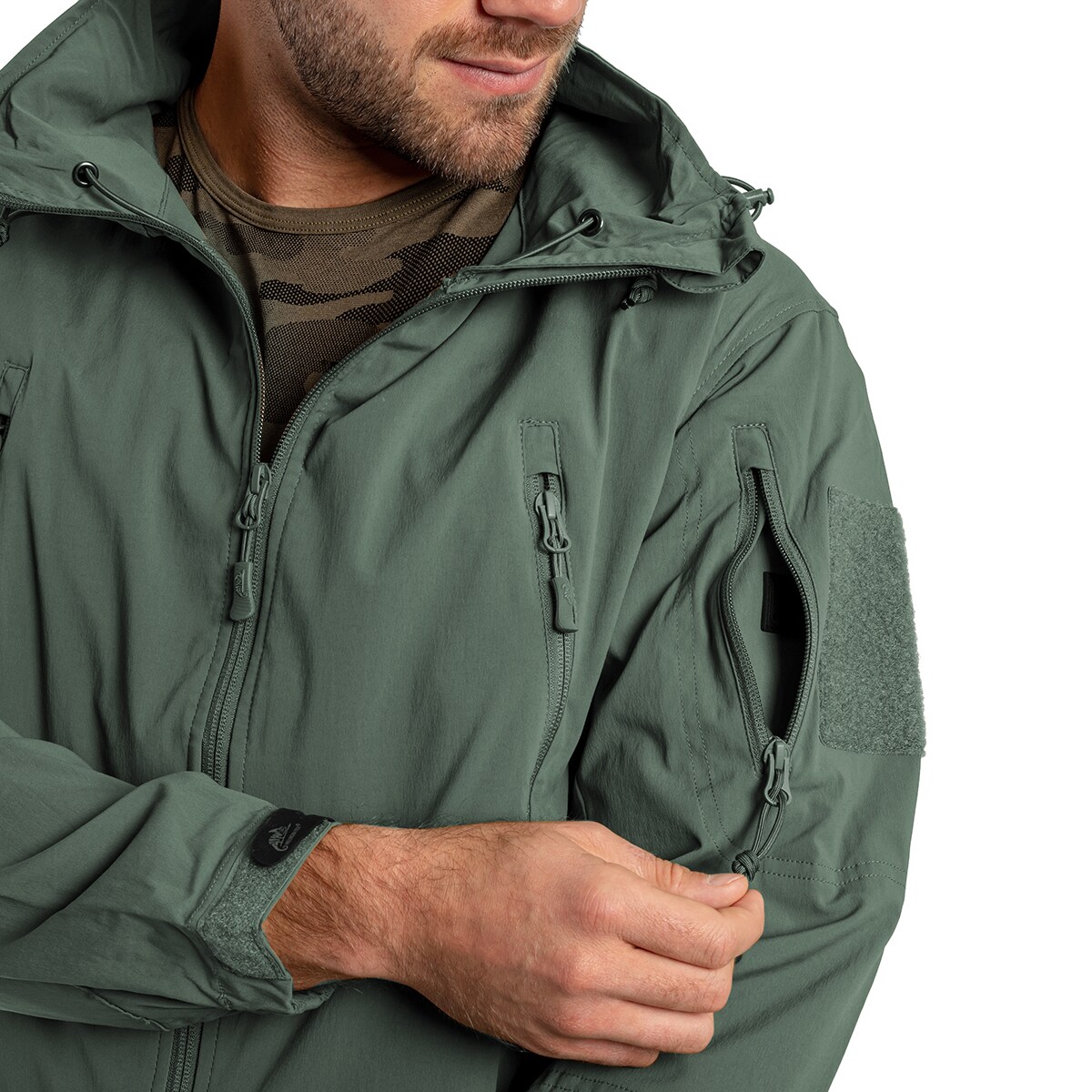 Куртка Helikon Trooper StormStretch Softshell - Alpha Green