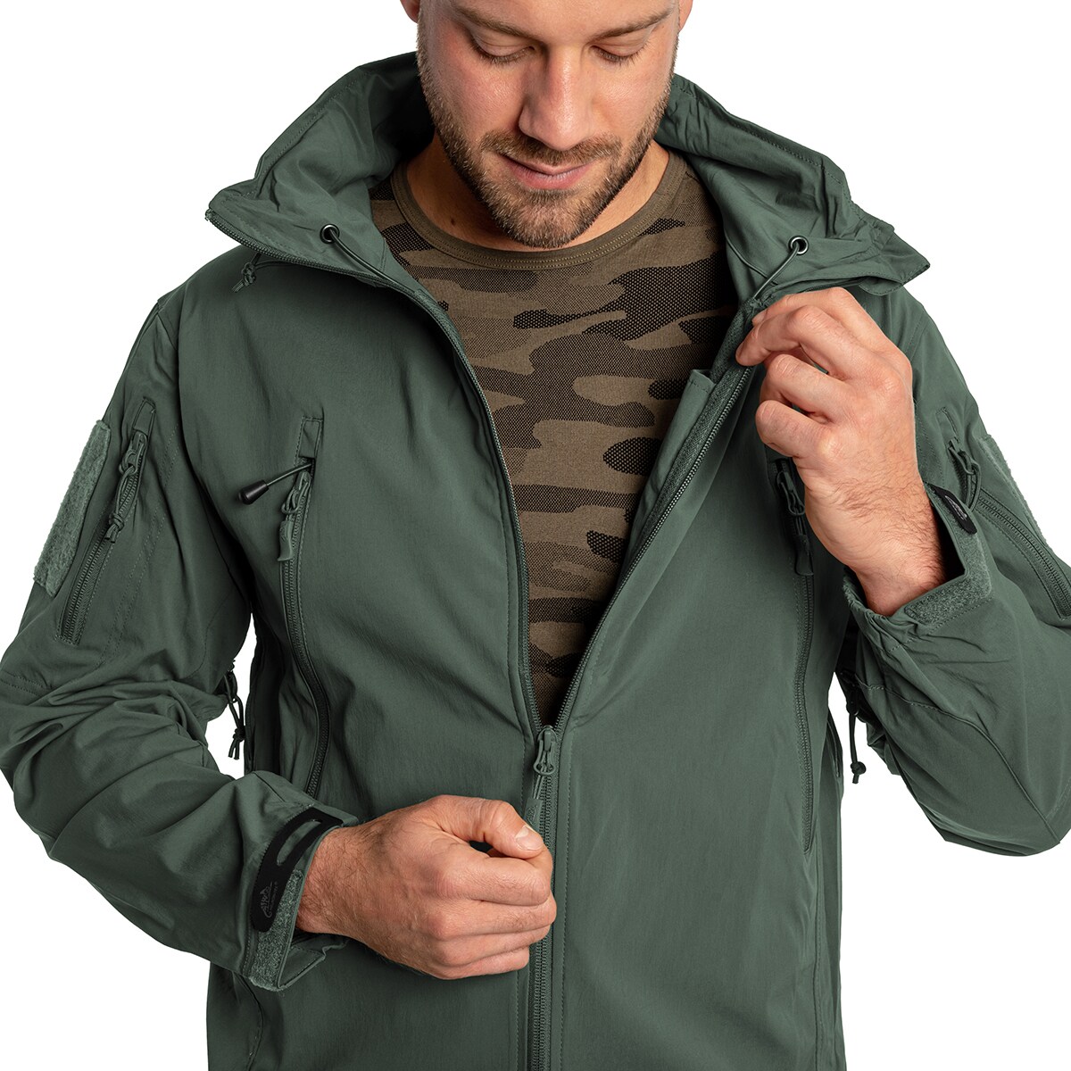 Куртка Helikon Trooper StormStretch Softshell - Alpha Green