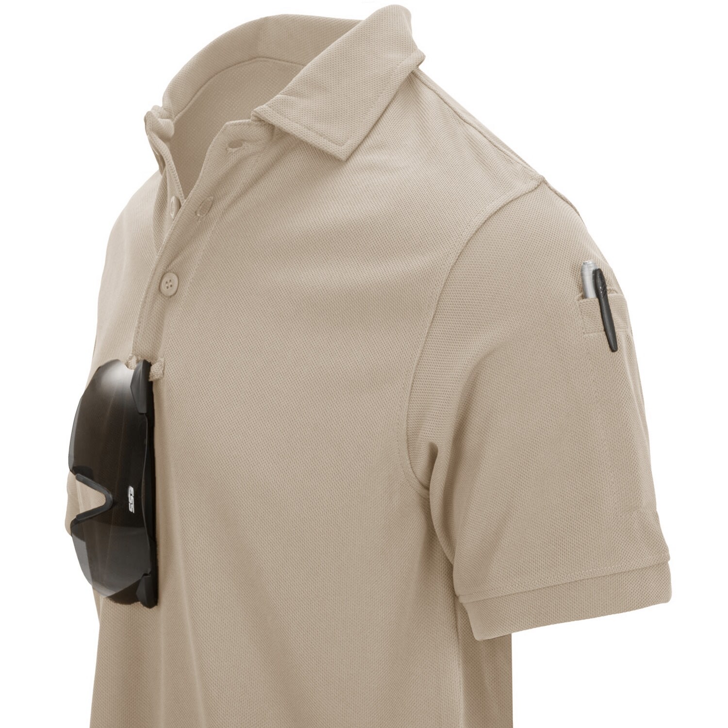 Термоактивна футболка Поло Helikon-Tex UTL TopCool - Khaki