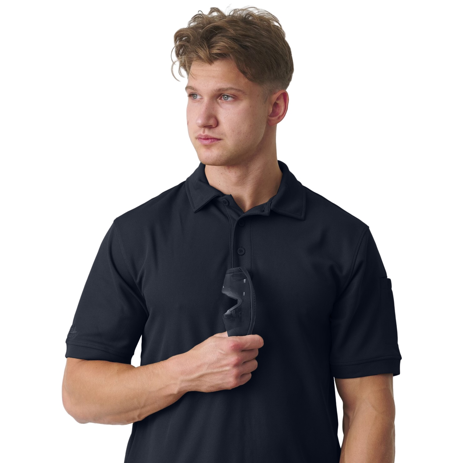 Термоактивна футболка Поло Helikon-Tex UTL TopCool - Navy Blue