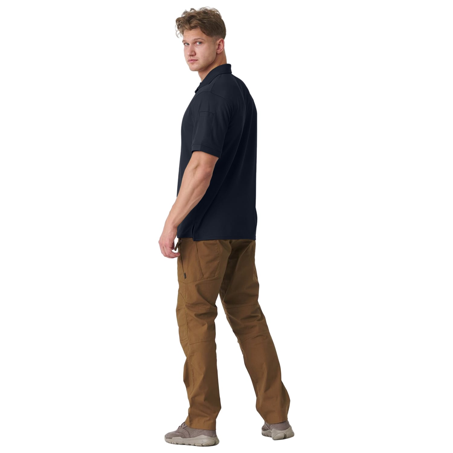 Термоактивна футболка Поло Helikon-Tex UTL TopCool - Navy Blue
