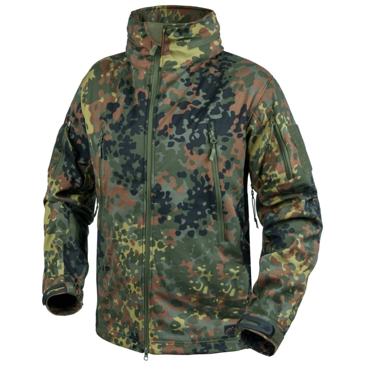 Куртка Helikon Gunfighter Softshell Shark Skin Windblocker - Flecktarn