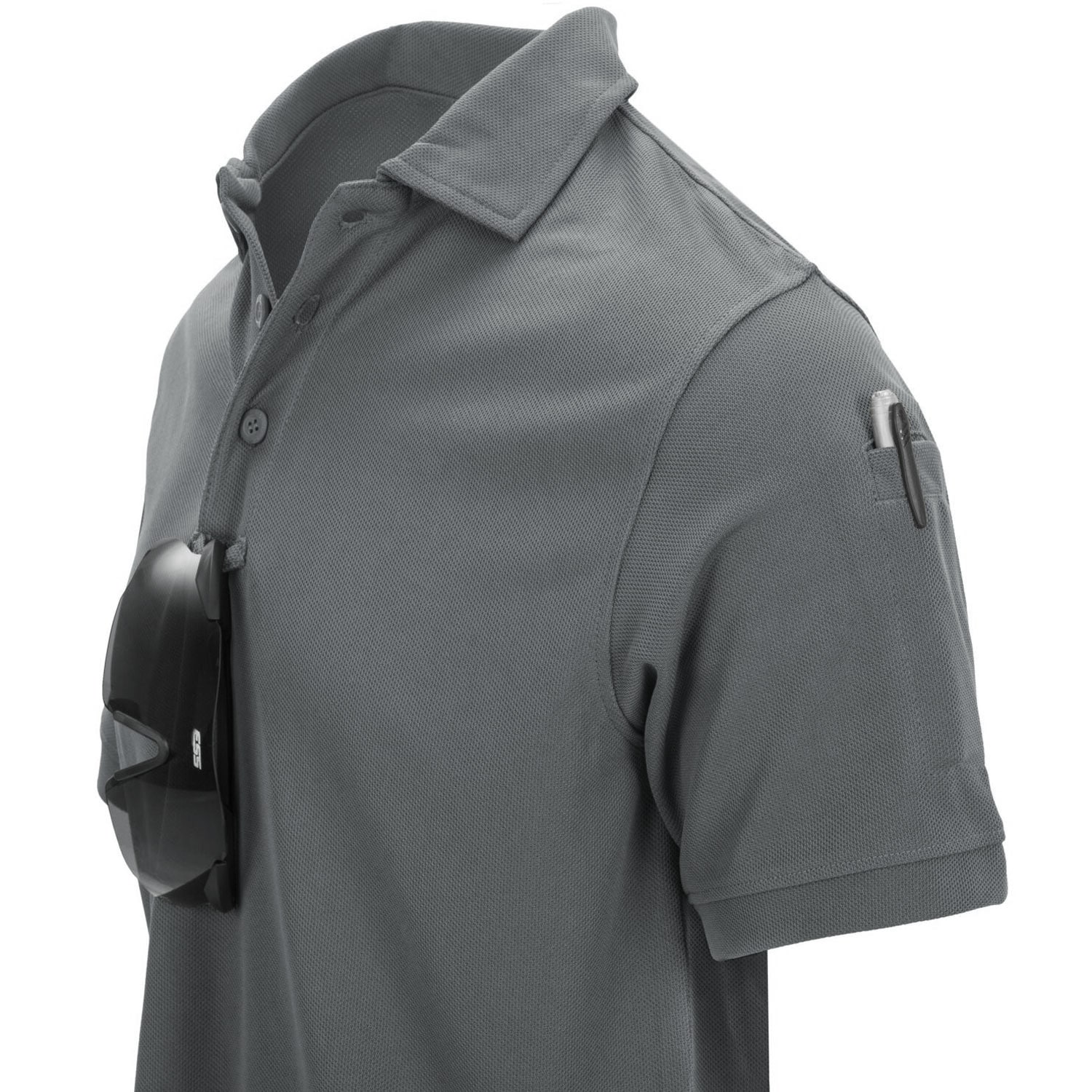 Термоактивна футболка Поло Helikon-Tex UTL TopCool - Shadow Grey