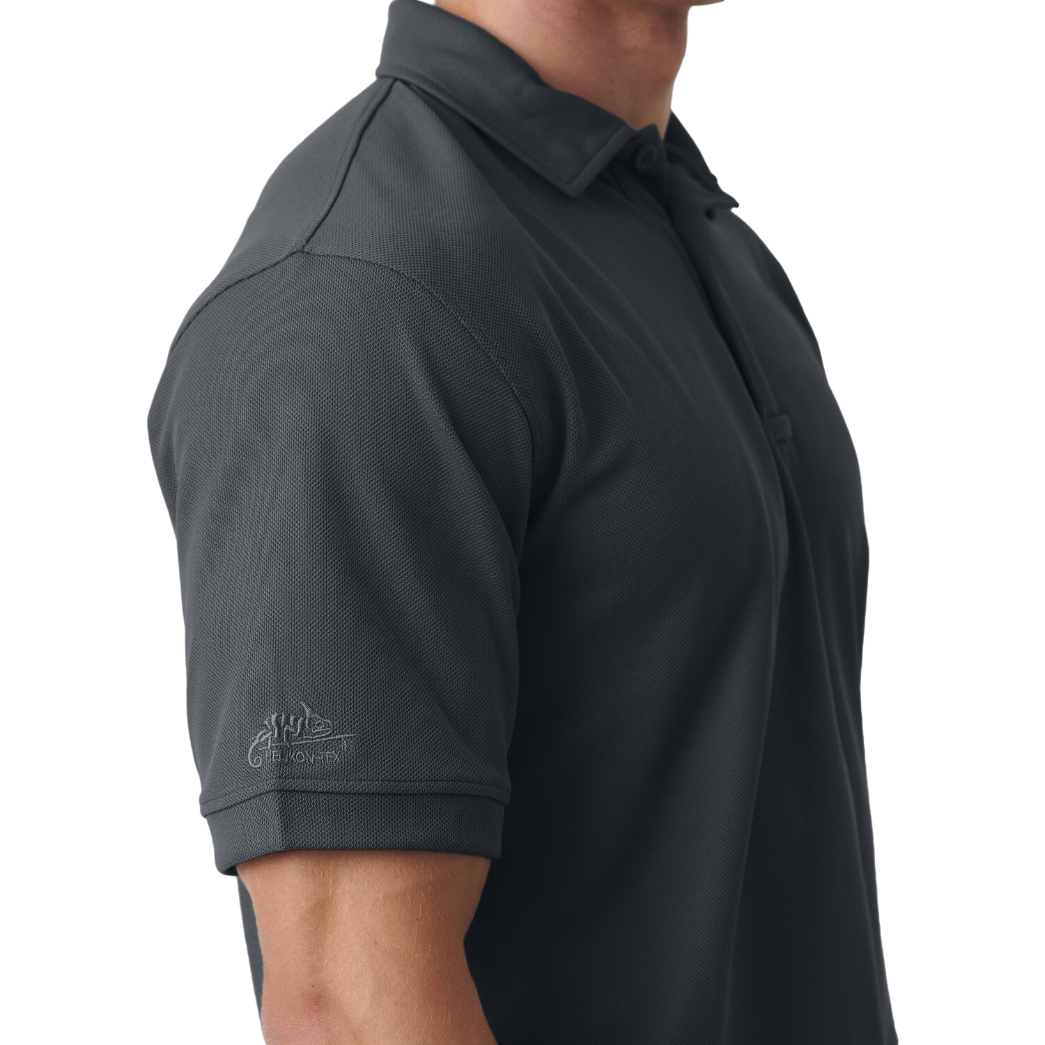 Термоактивна футболка Поло Helikon-Tex UTL TopCool - Shadow Grey