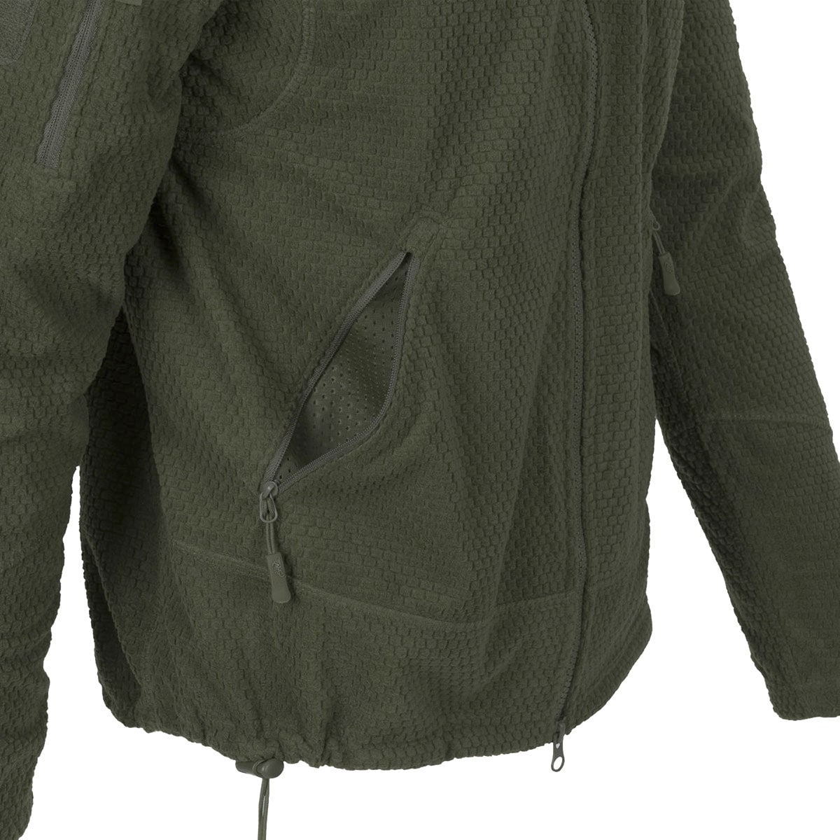 Флісова кофта Helikon-Tex Alpha Tactical - Olive Green