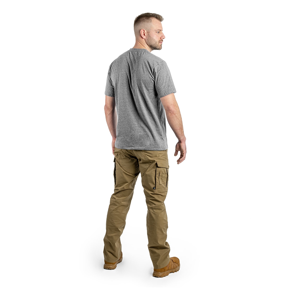 Футболка T-shirt Helikon-Tex - Grey/White Melange