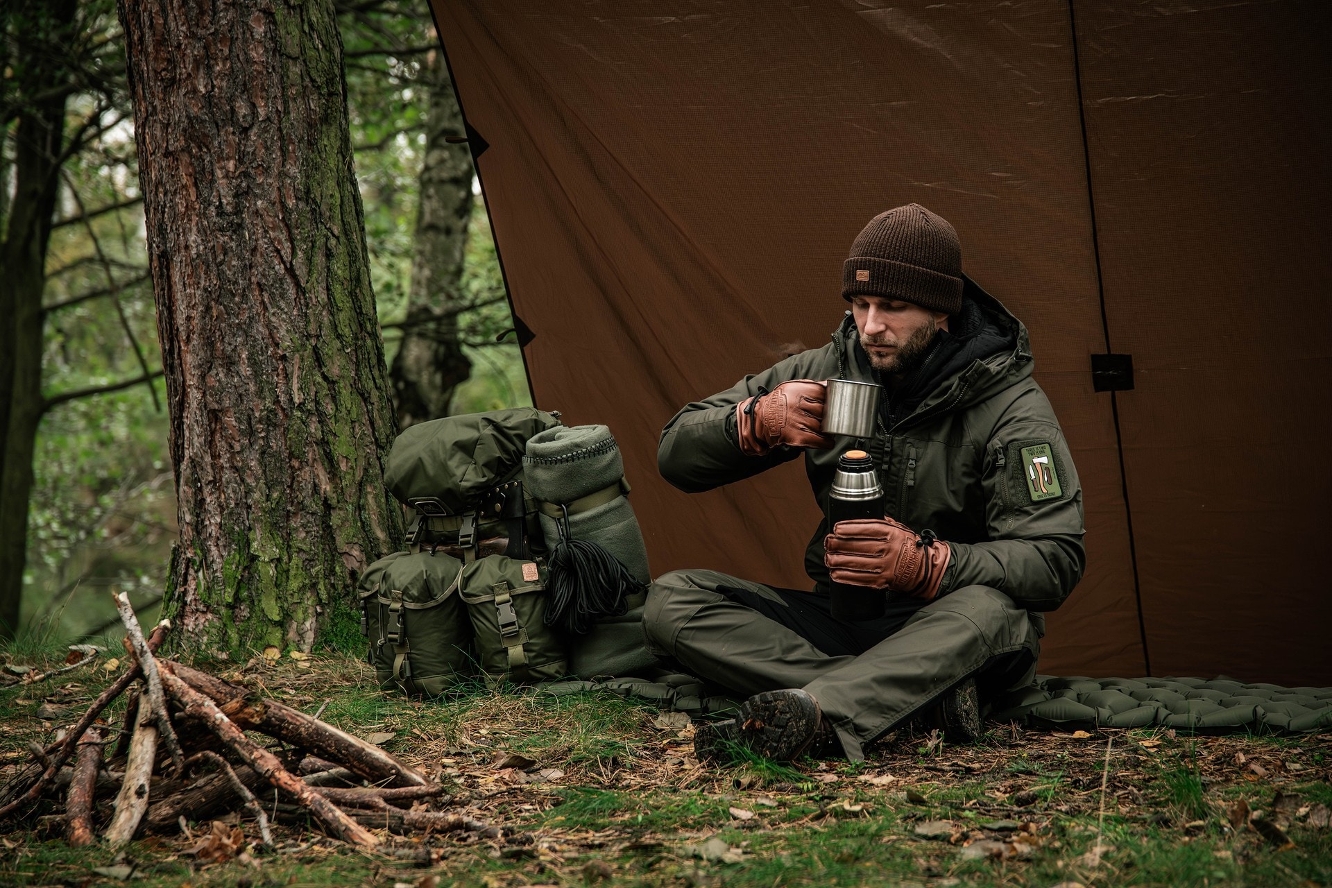 Рукавиці Helikon Ranger Winter - U.S. Brown