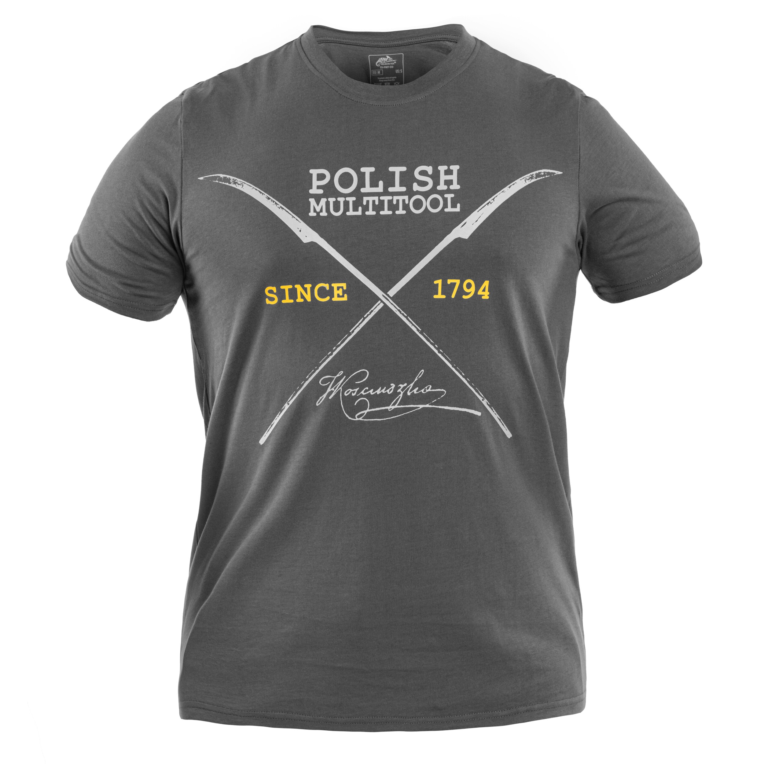 Футболка T-shirt Helikon Polish Multitool - Shadow Grey