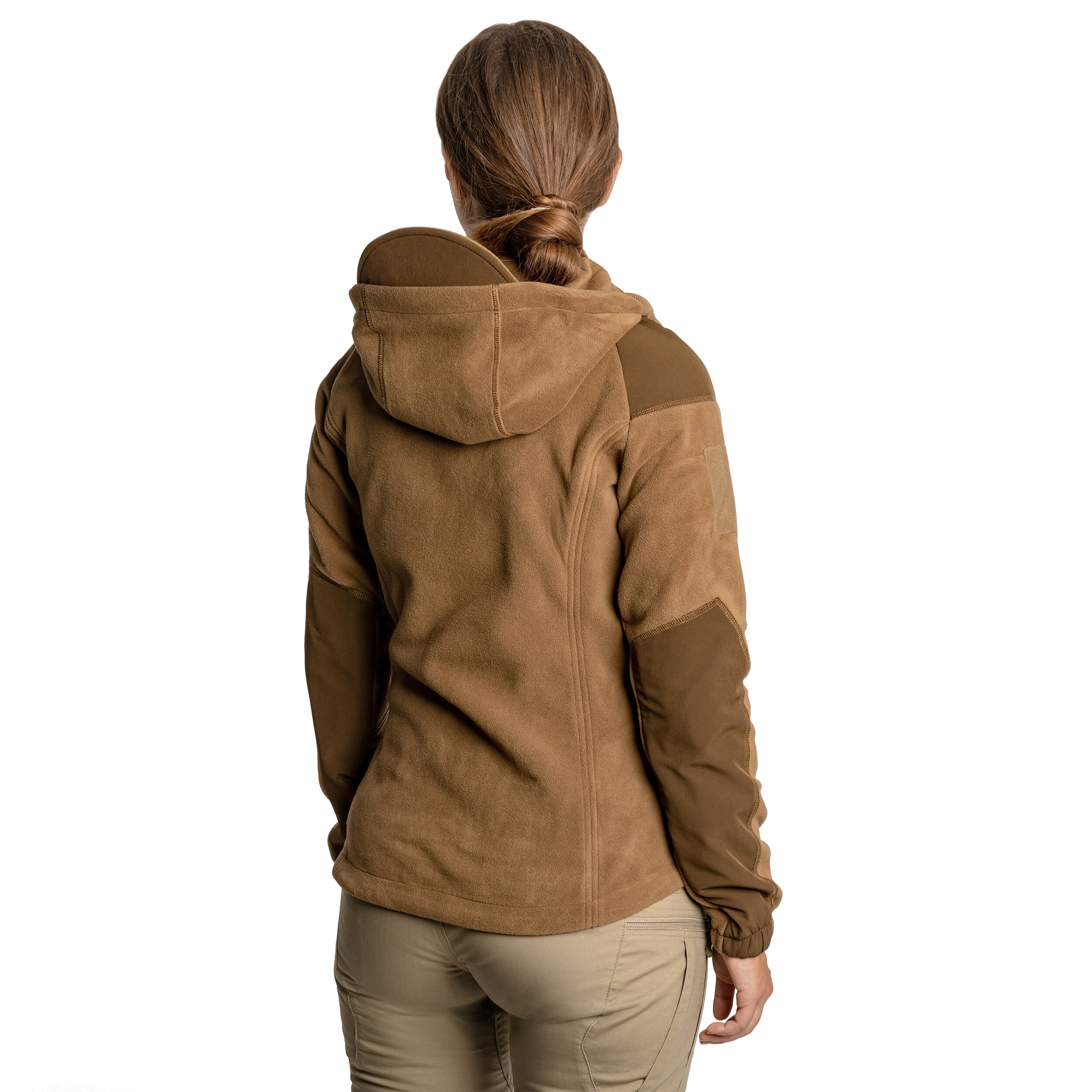 Жіноча флісова кофта Helikon Cumulus Heavy Fleece - Coyote