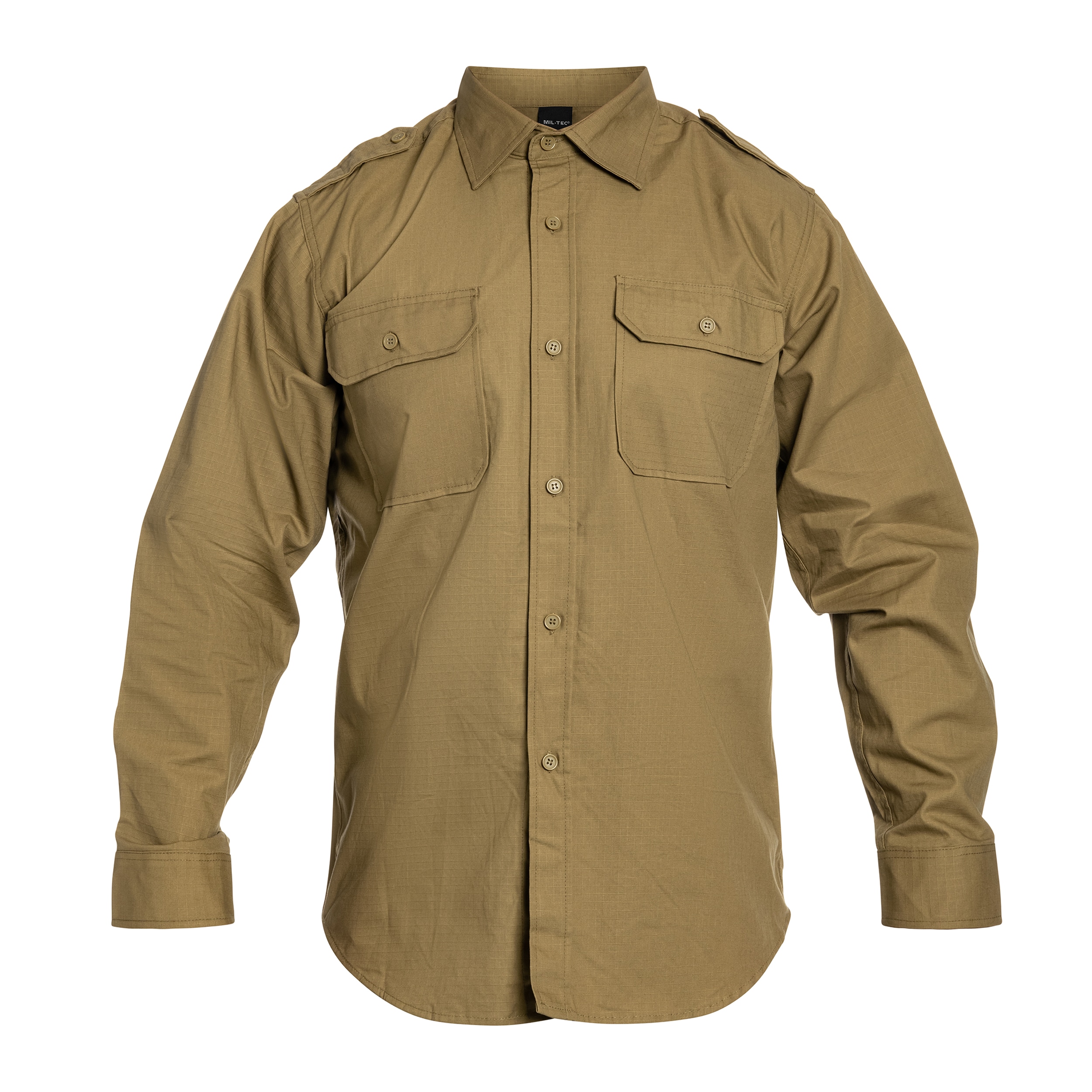 Сорочка тактична Mil-Tec Ripstop Long Sleeve - Coyote