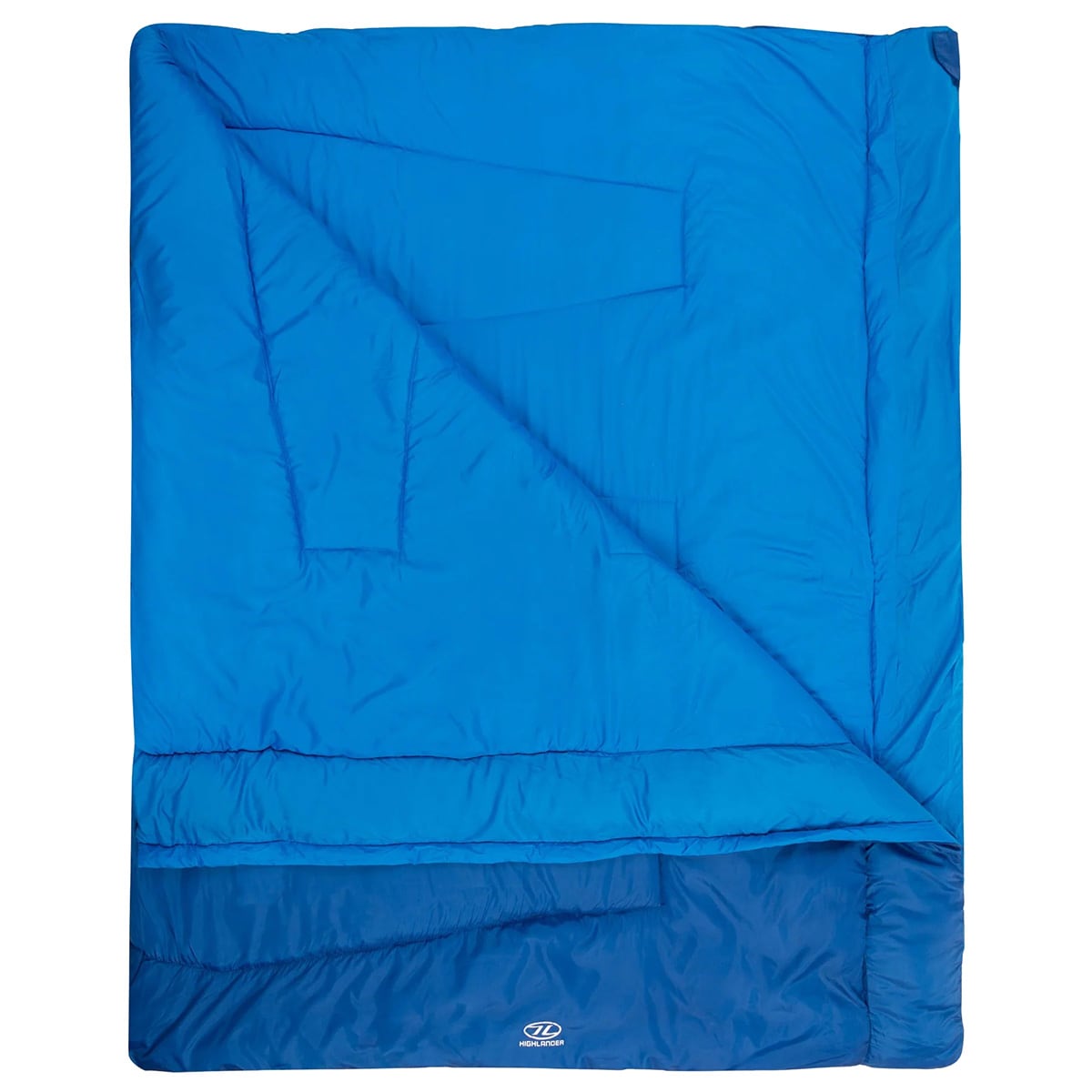 Двомісний спальний мішок Highlander Outdoor Sleepline Double S' Bag Royal 250 - Blue