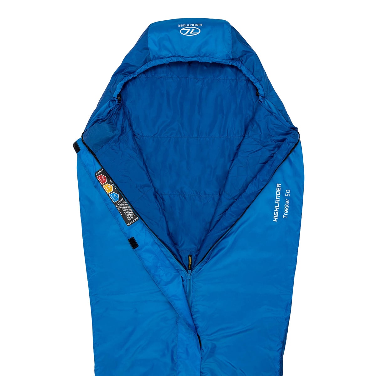 Спальний мішок Highlander Outdoor Trekker Mummy 50 - Blue