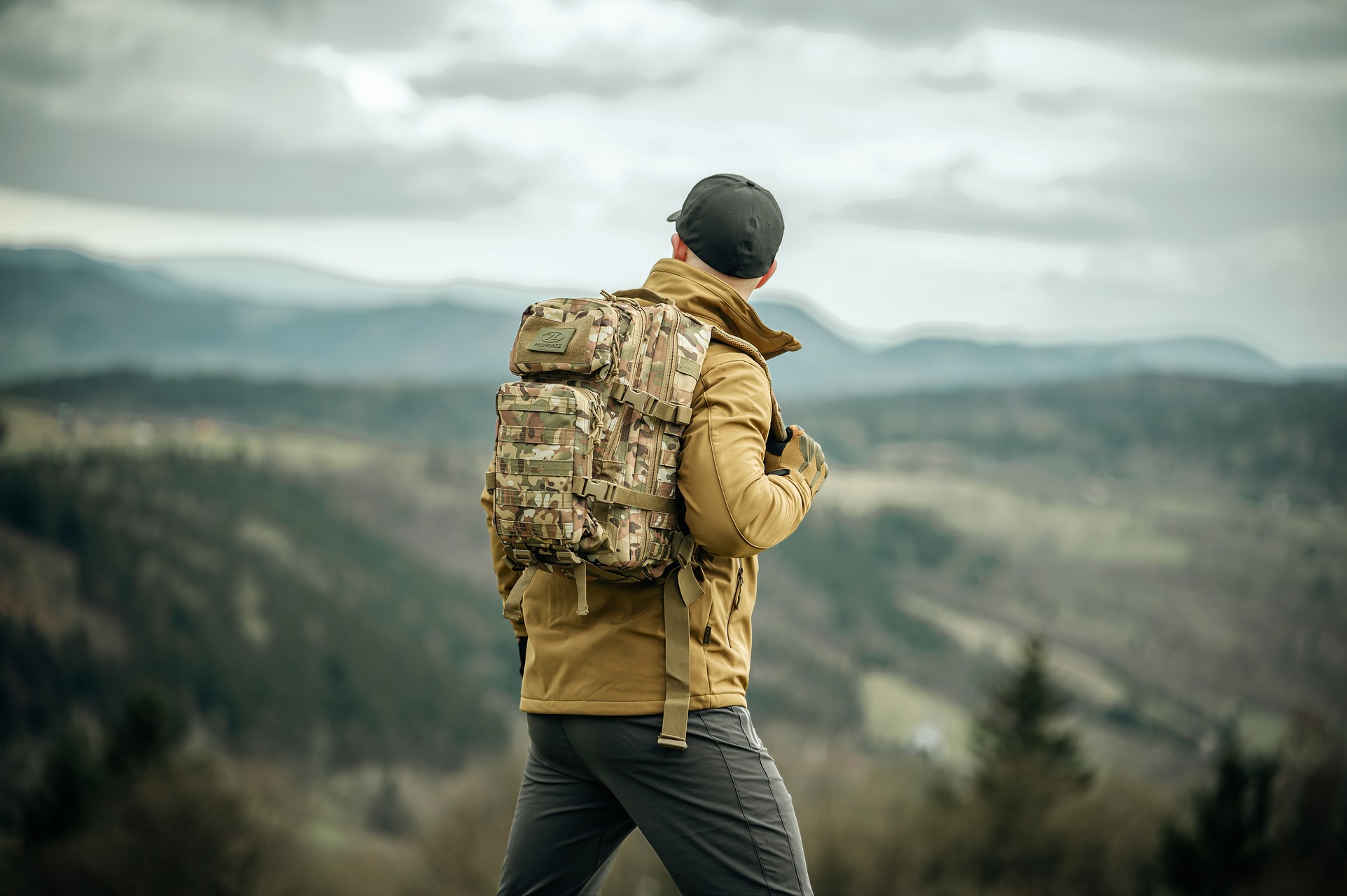 Рюкзак Highlander Forces Recon 28 л - Arid MC Camo