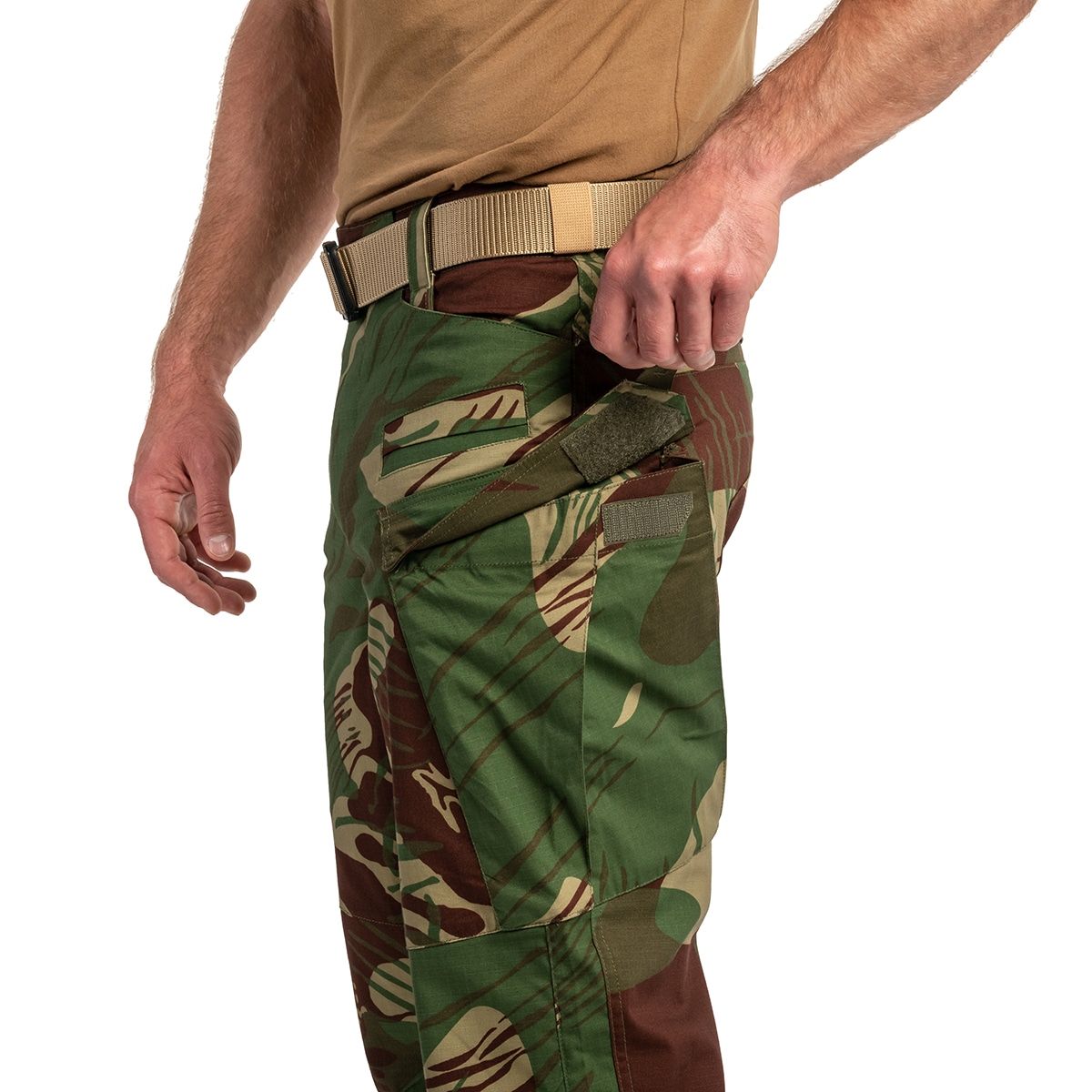 Військові штани Helikon SFU Next Mk2 Pants PolyCotton Rip-Stop - Rhodesian Camo