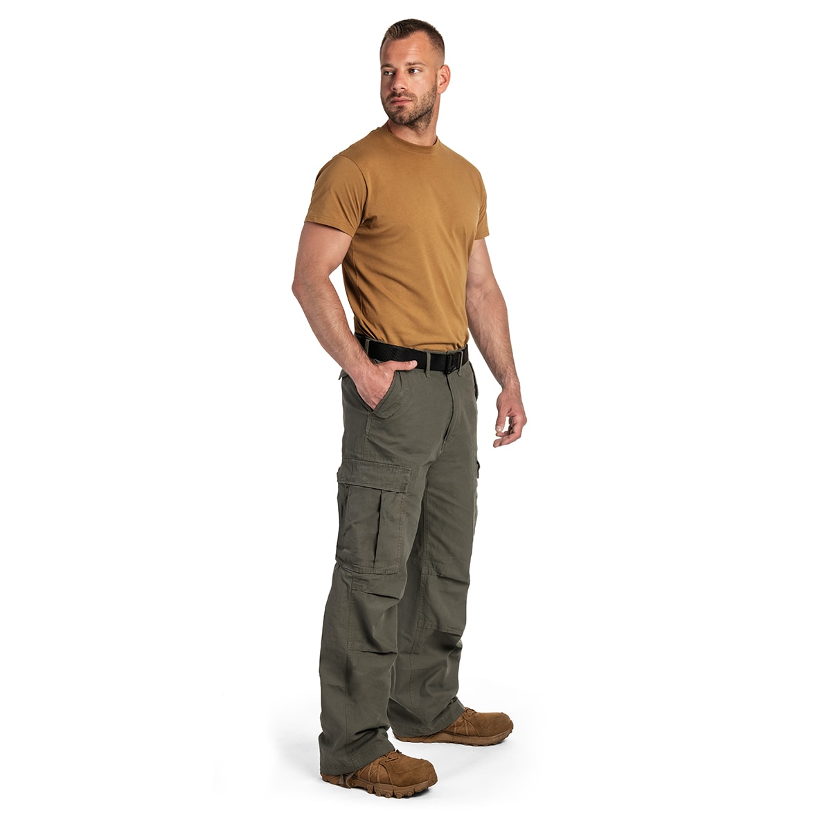 Військові штани Brandit M65 Vintage - Olive