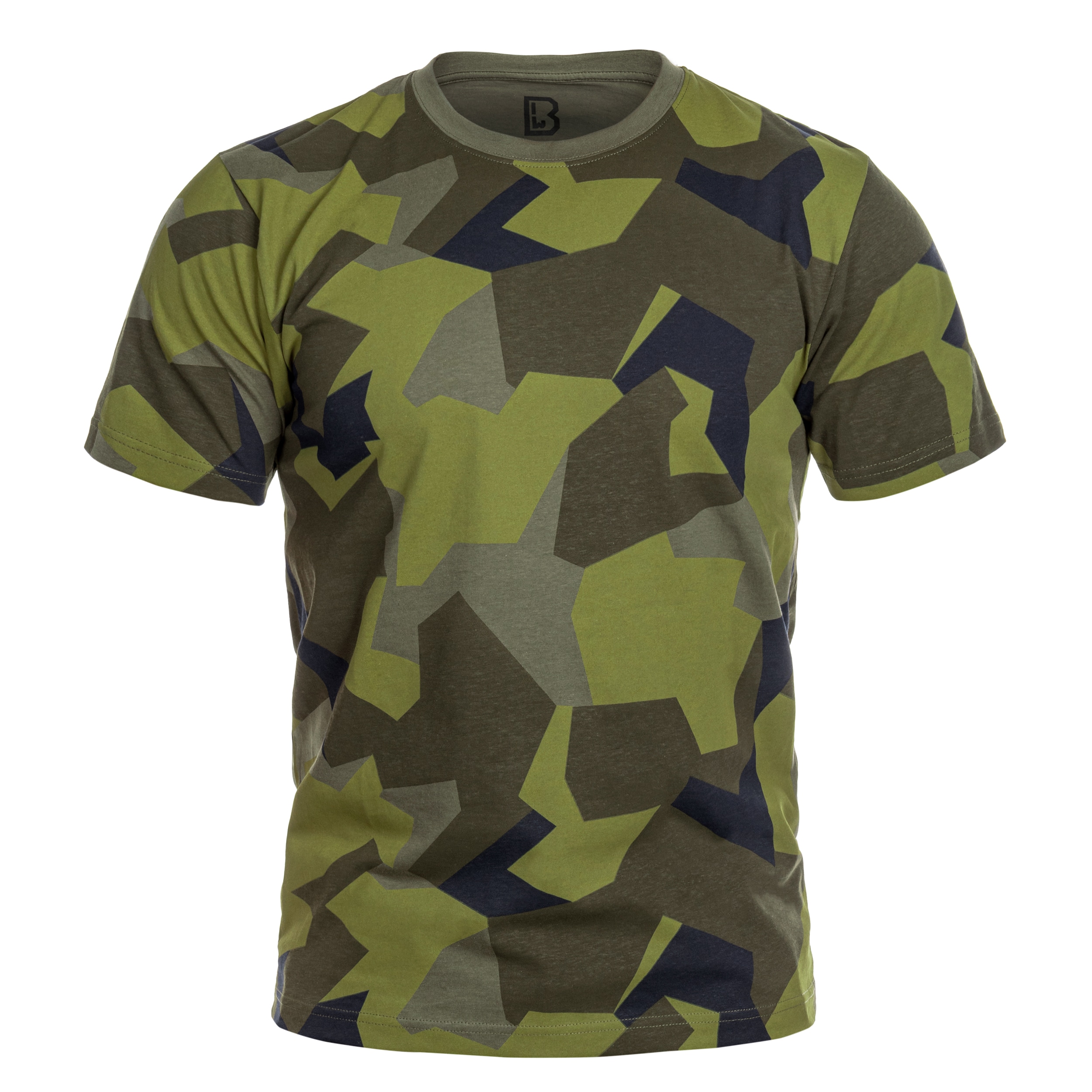 Футболка T-shirt Brandit - Swedish Camo M90