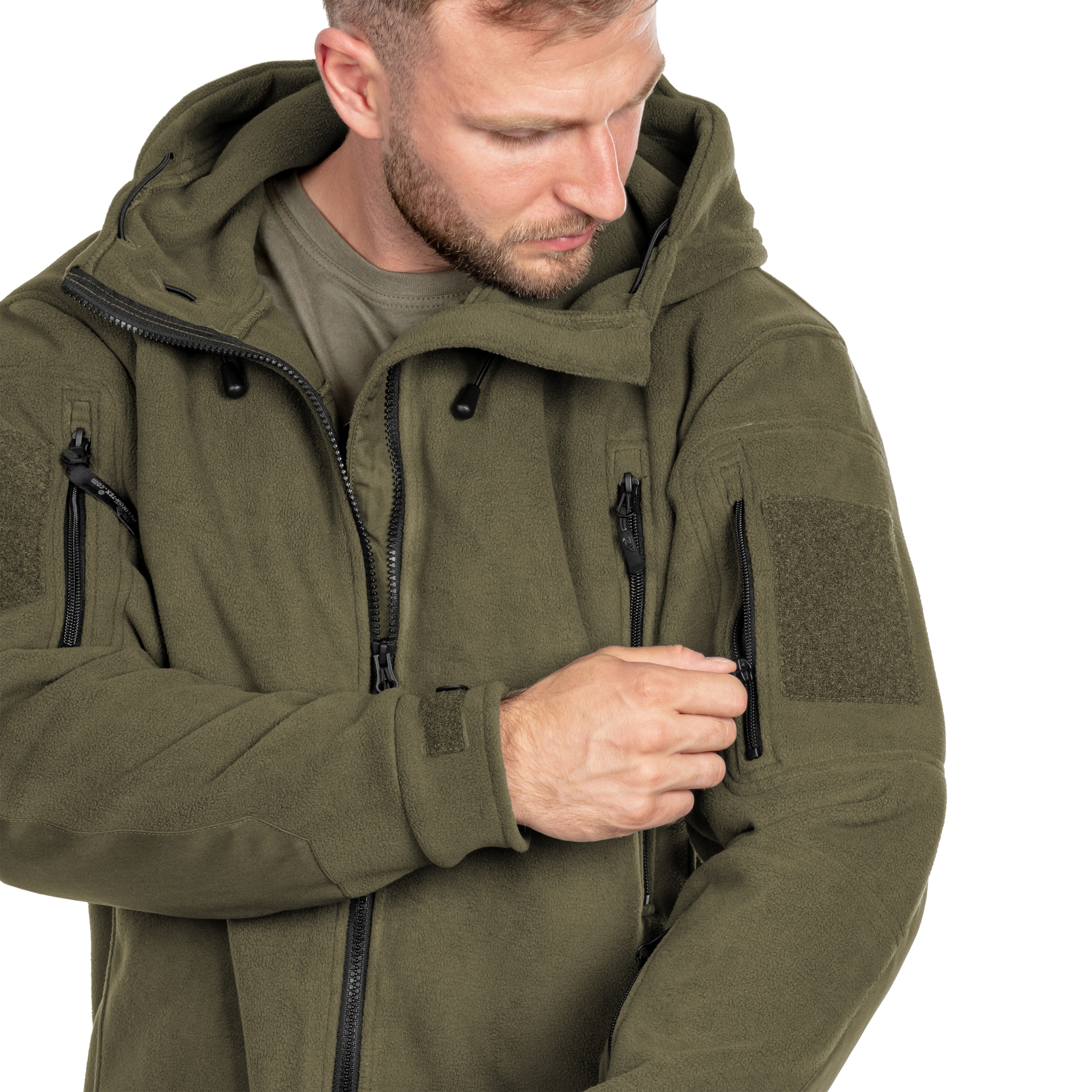 Флісова кофта Helikon-Tex Patriot - Olive Green