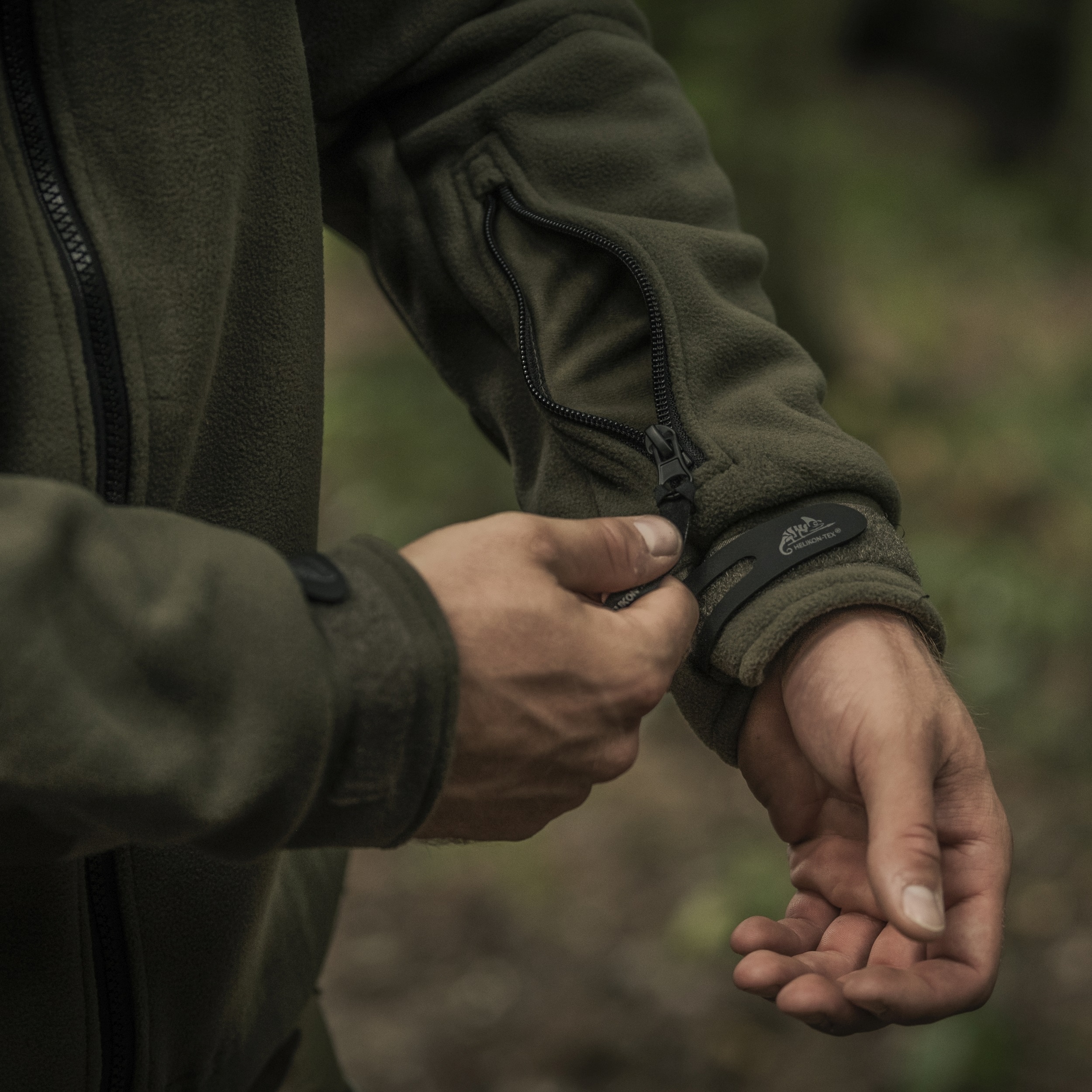 Флісова кофта Helikon-Tex Patriot - Olive Green